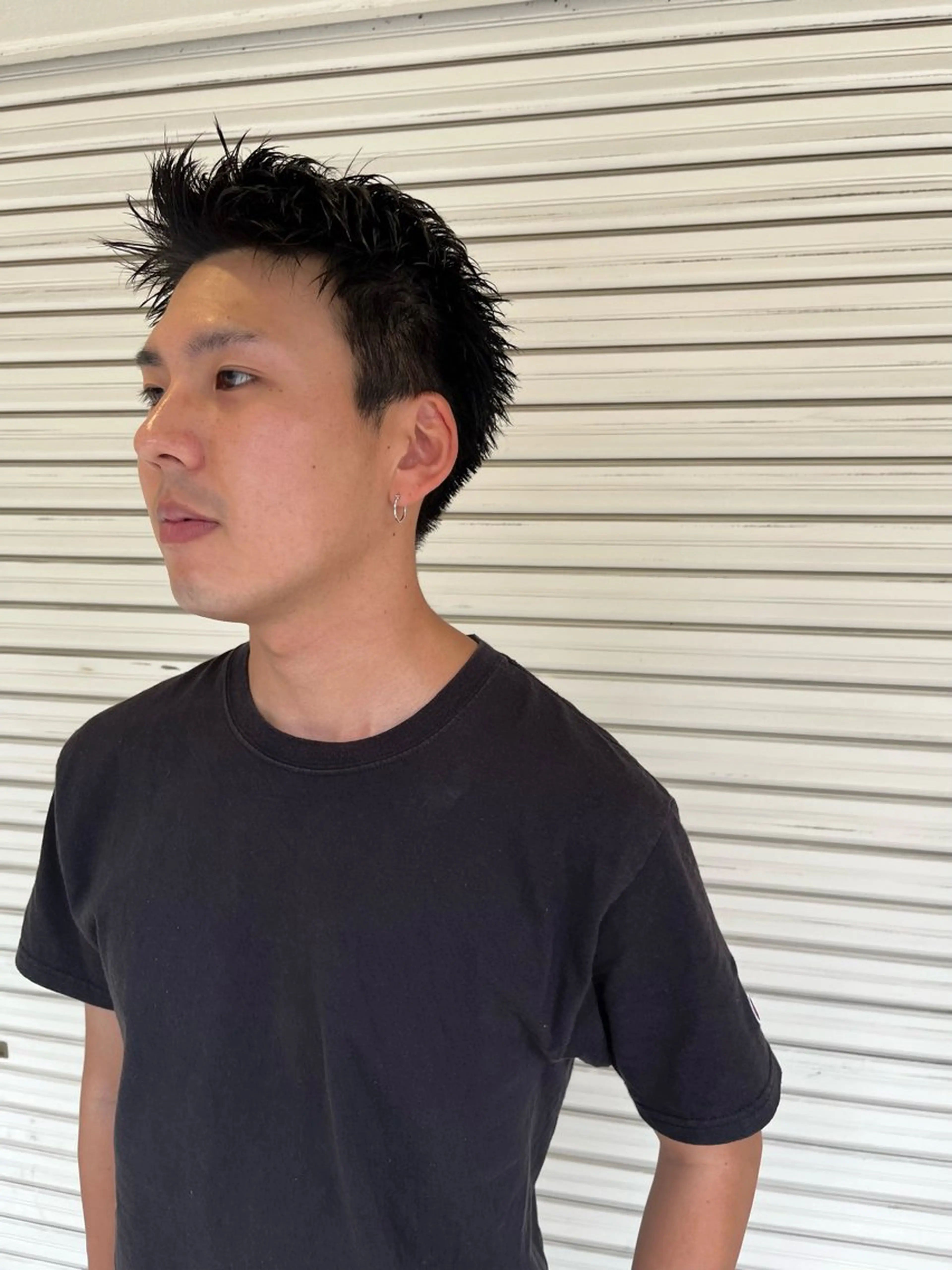 ショート メンズ スパイキーショート ショートヘア カット mulum所属・ボブパーマ/ ウルフパーマ原科🪴のヘアスタイル