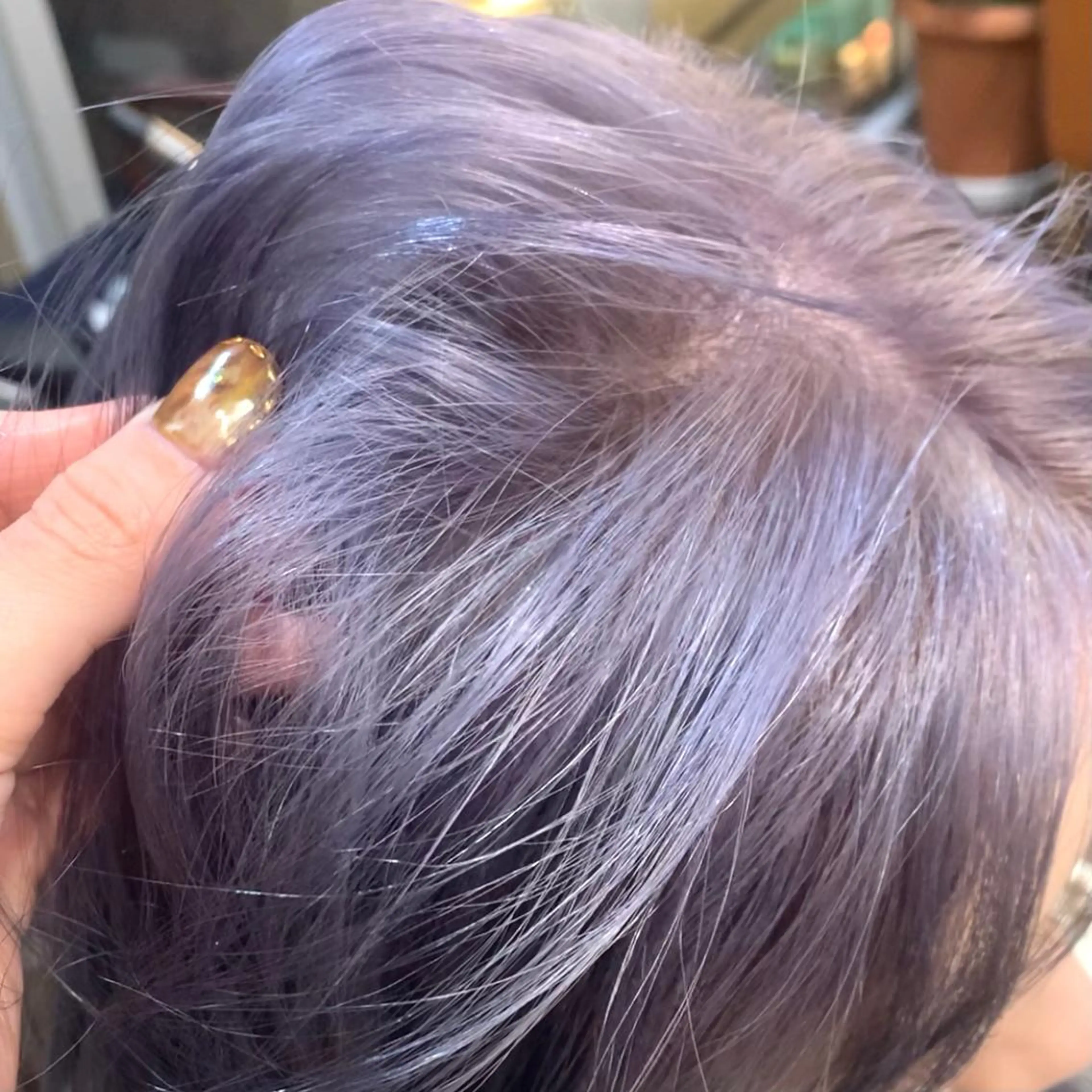 セミロング カラー ダブルカラー イヤリングカラー ハイライトカラー イルミナカラー インナーカラー ダブルカラー　/ インナーカラーMiiのヘアスタイル