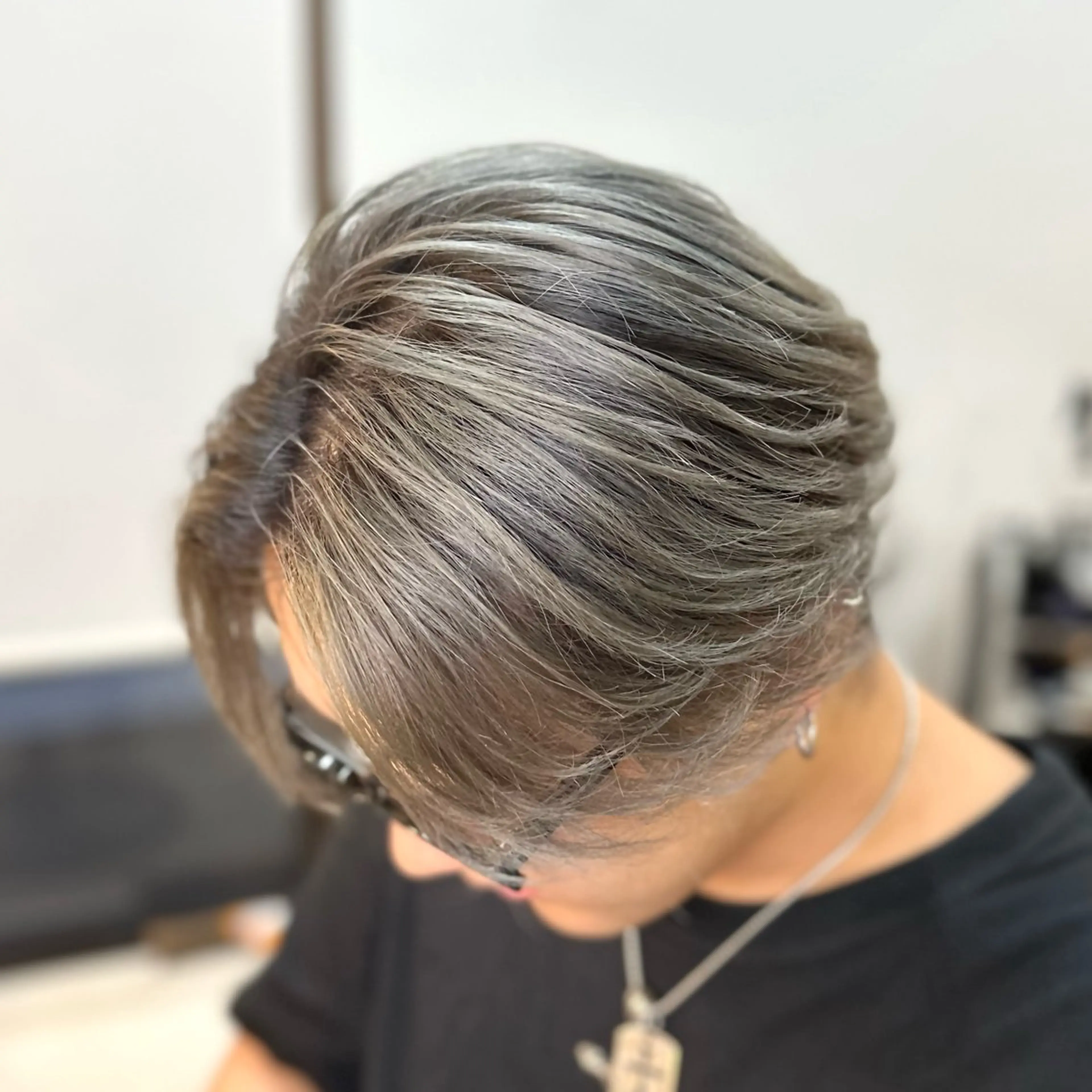 メンズ ヘアカラー 🤍うる艶透明感🤍 satsukiのヘアスタイル