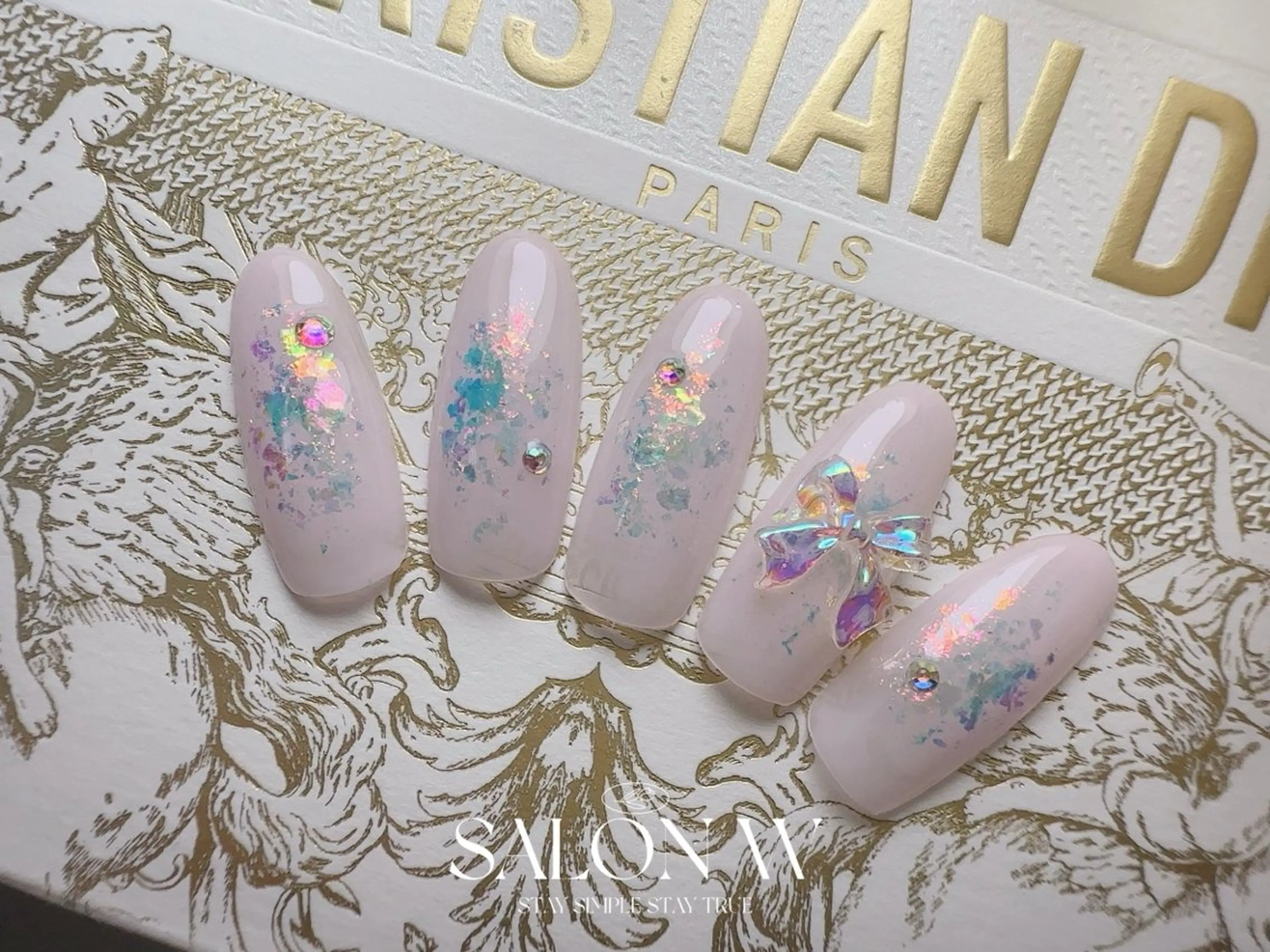 ネイル ハンドネイル 美フォルム＆フィルインの専門店 salon W 銀座店【サロンダブリュー】所属・salon W✨ Rikoのネイルデザイン