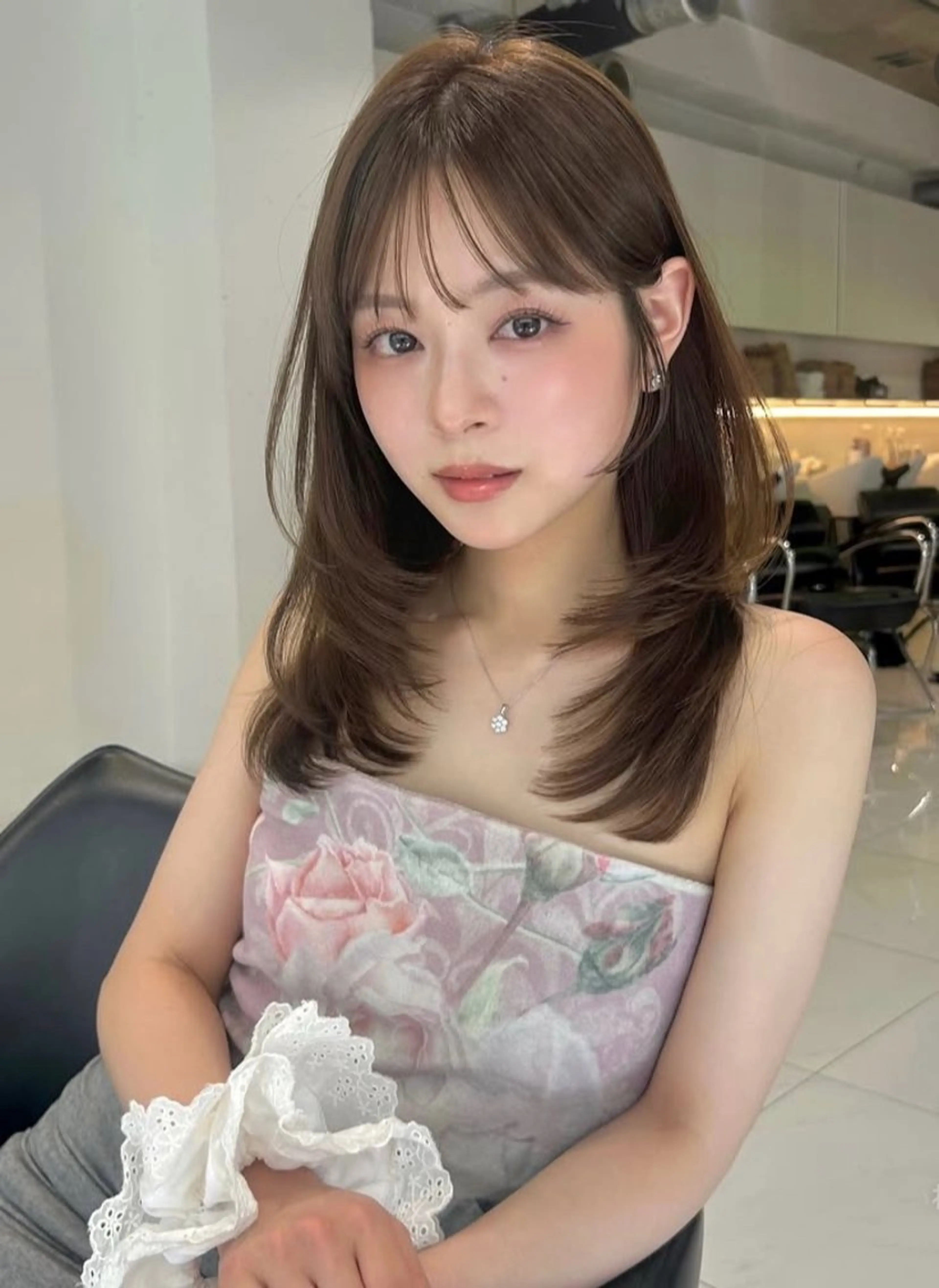【簡単スタイリング】レイヤーカット+保湿トリートメントの写真