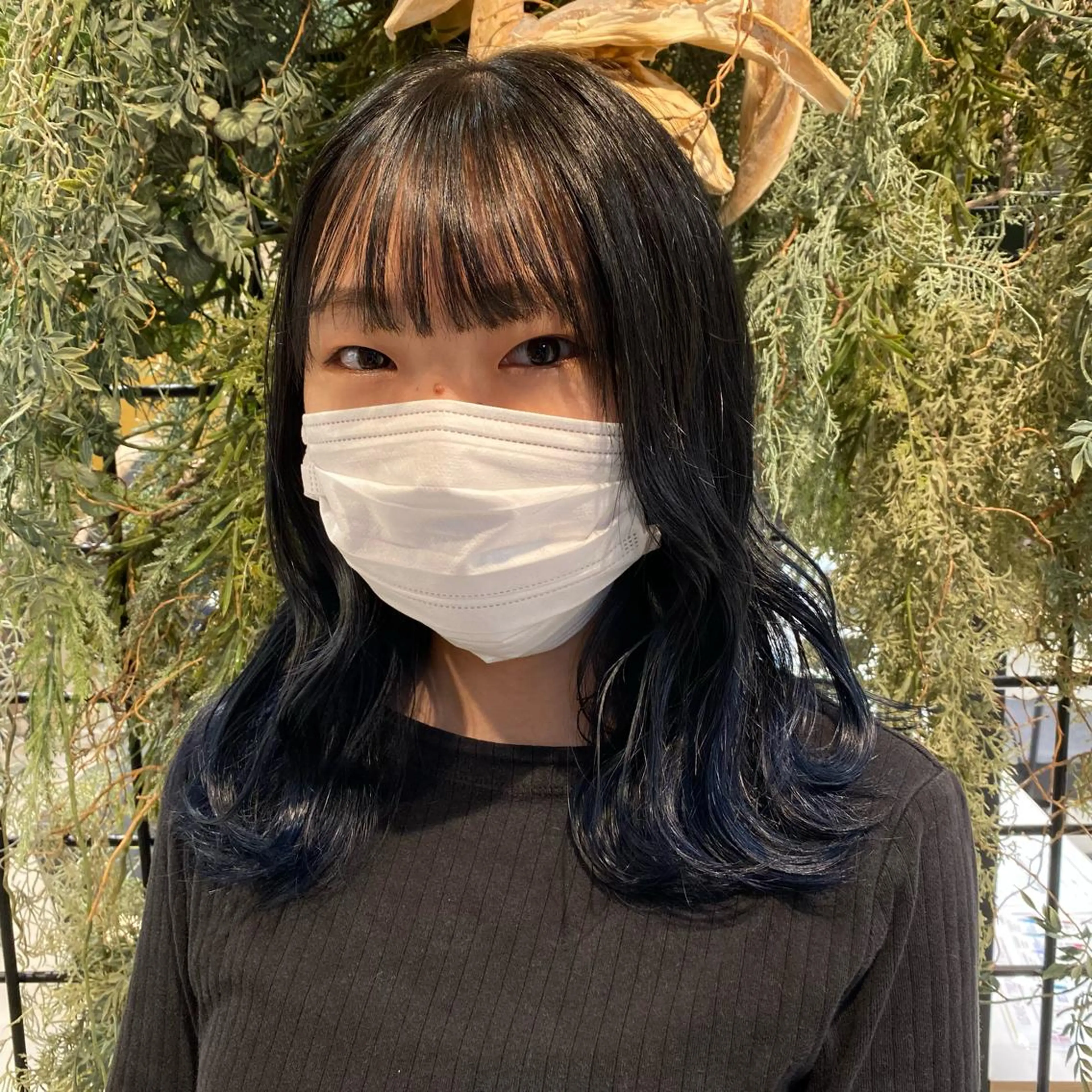 カラー ウルフ.クロスパーマ 🖤RYOKAのヘアスタイル