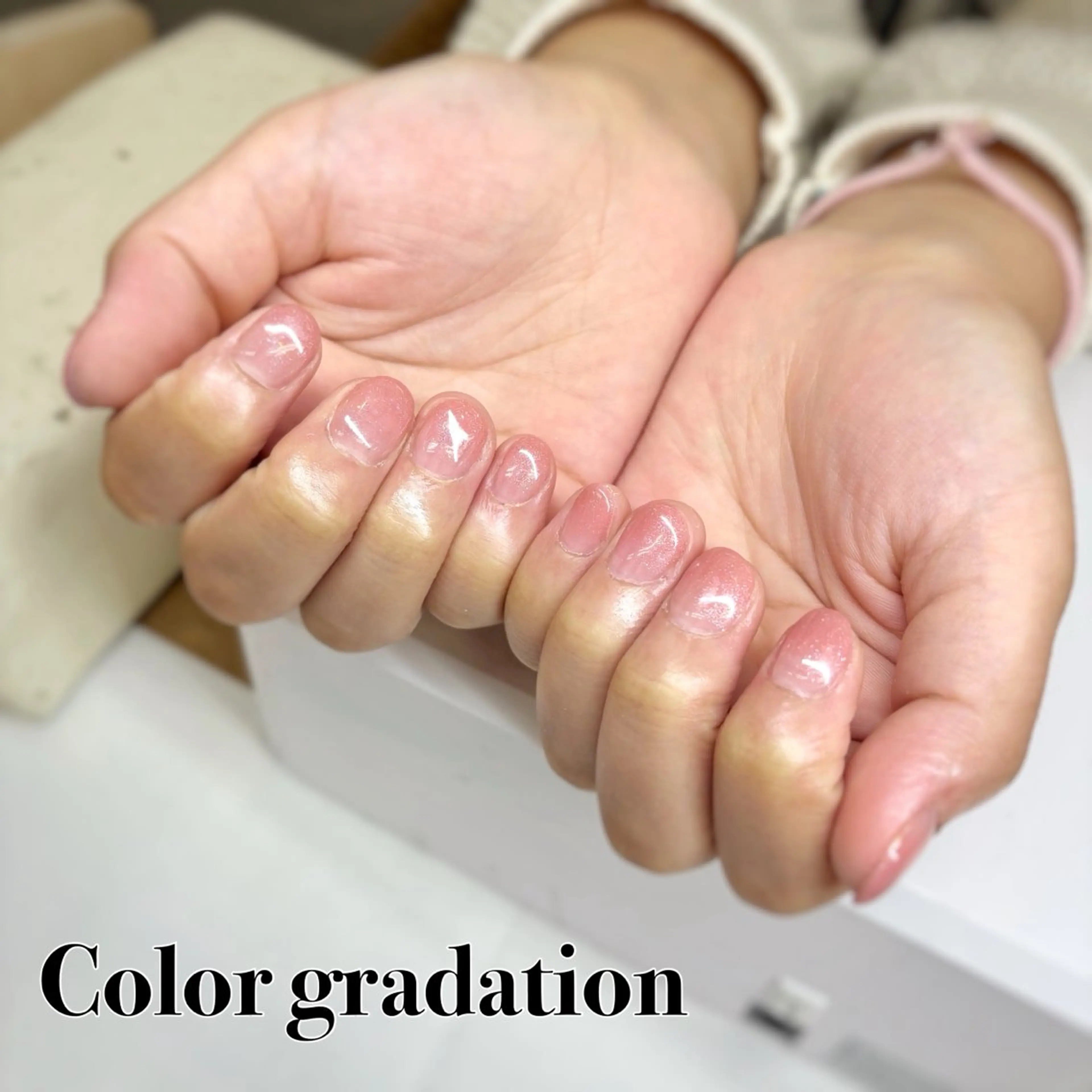 ネイル グラデーション 【モデル募集中】 hina🌼のネイルデザイン