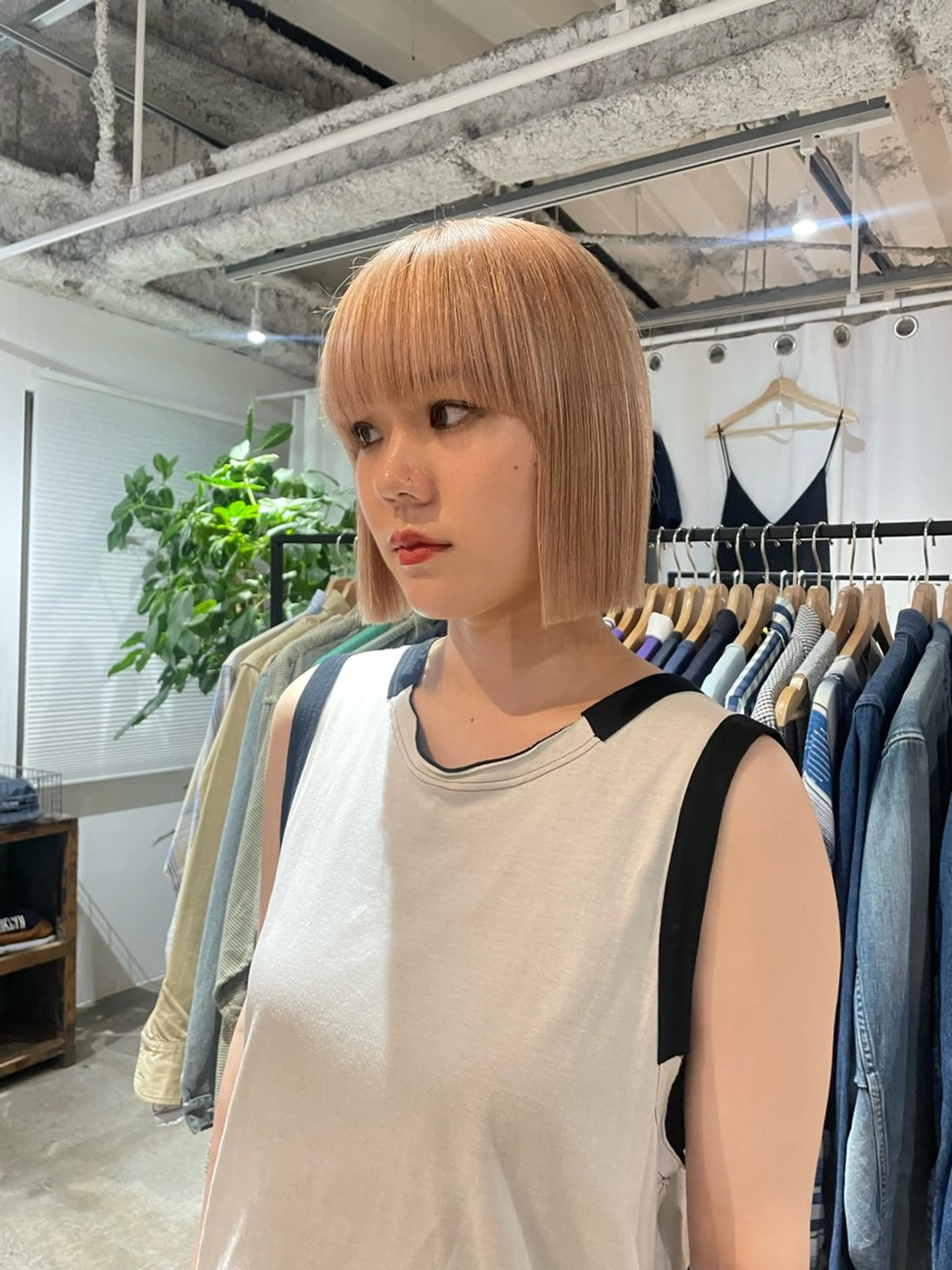 ショート ヘアカラー CEINE loq所属・ゆるふわガーリーst yle🩰yuukaのヘアスタイル