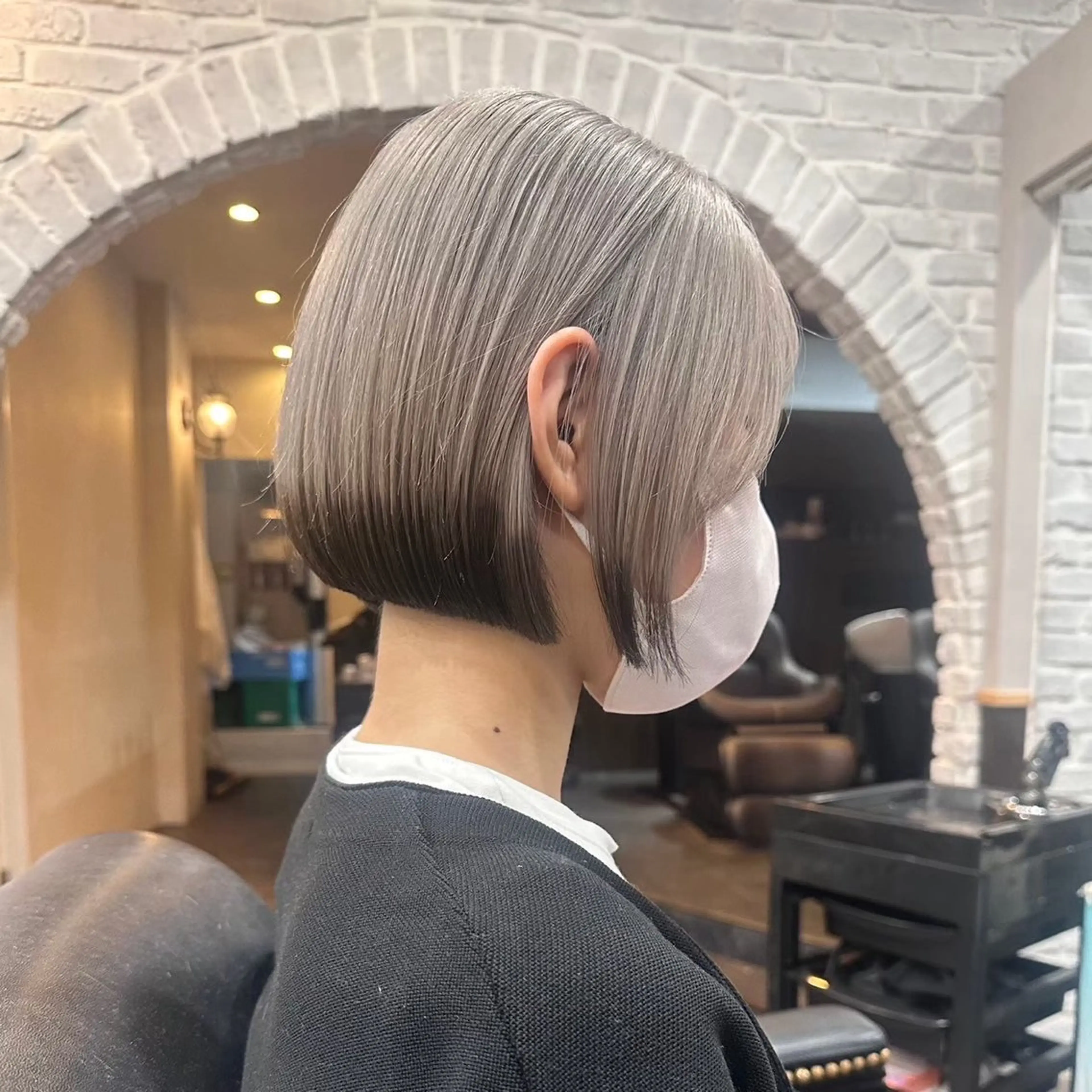 【モデル様限定✨】練習モデル様募集のため0円＋トリートメント付き🫧ボブ、ミディアムのワンレングスのみの募集になります！の写真