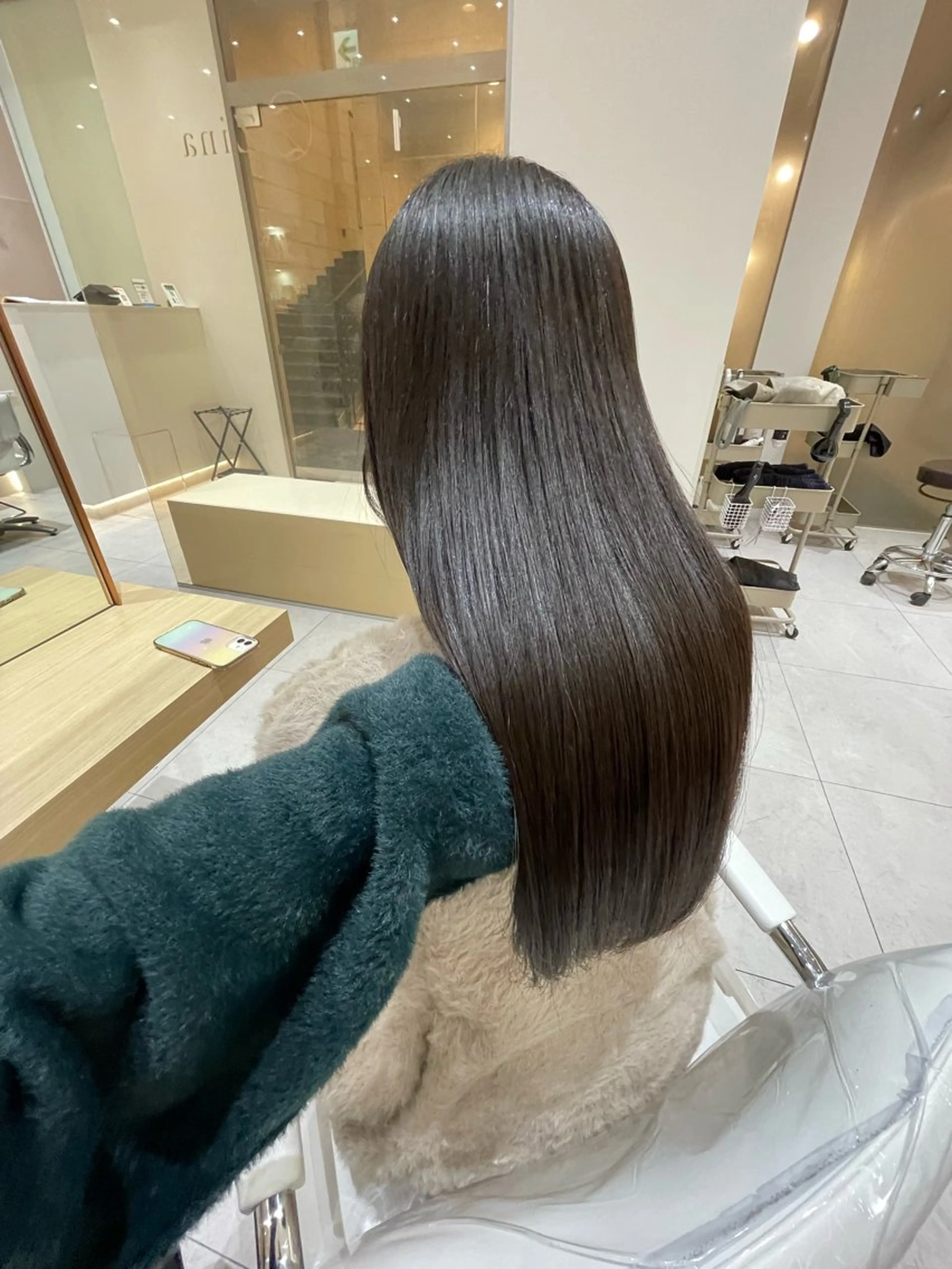 ロング 髪質改善 トリートメント 艶カラー特化💎 梅村晋平のヘアスタイル