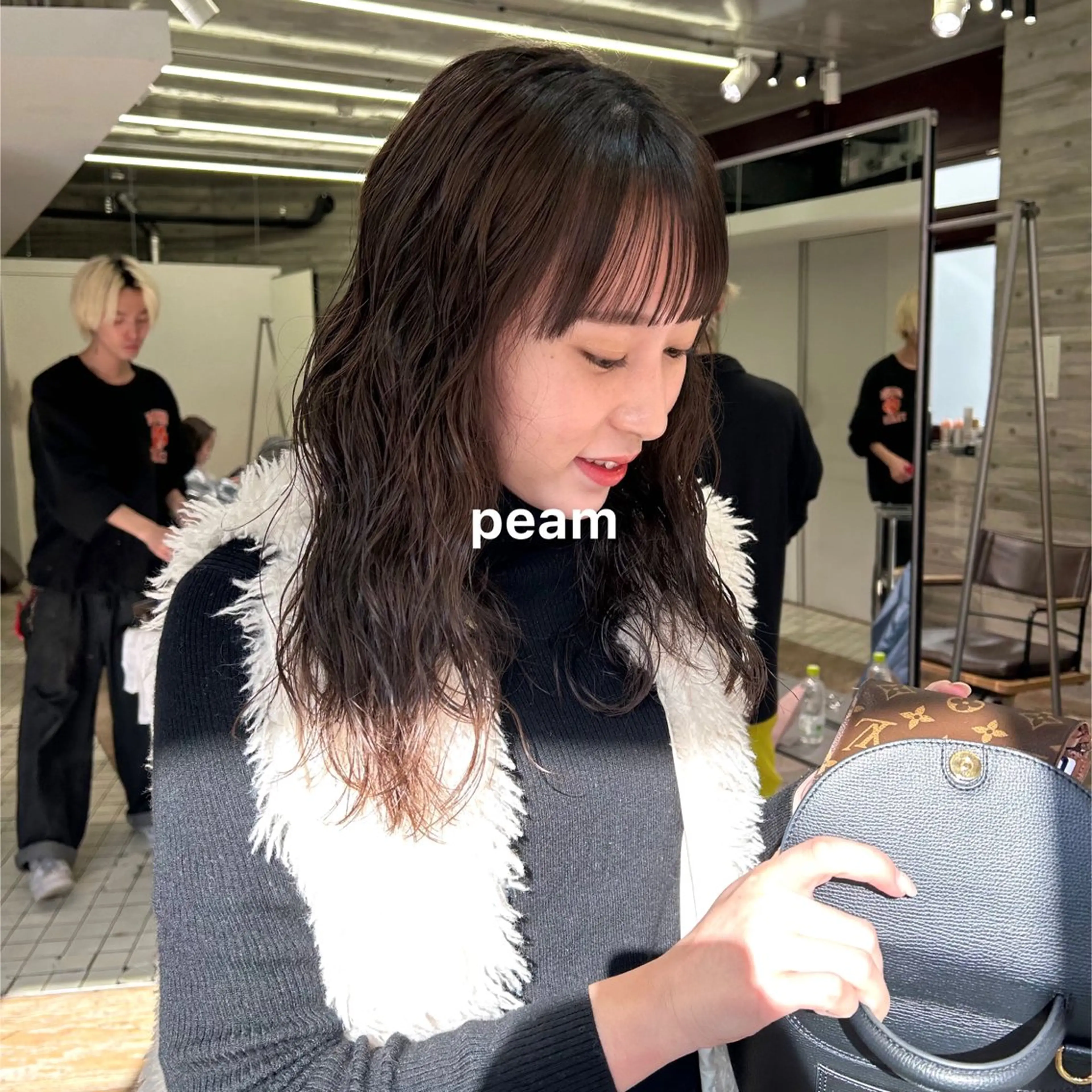 パーマ 暖色カラー推し/ トヤエリコのヘアスタイル