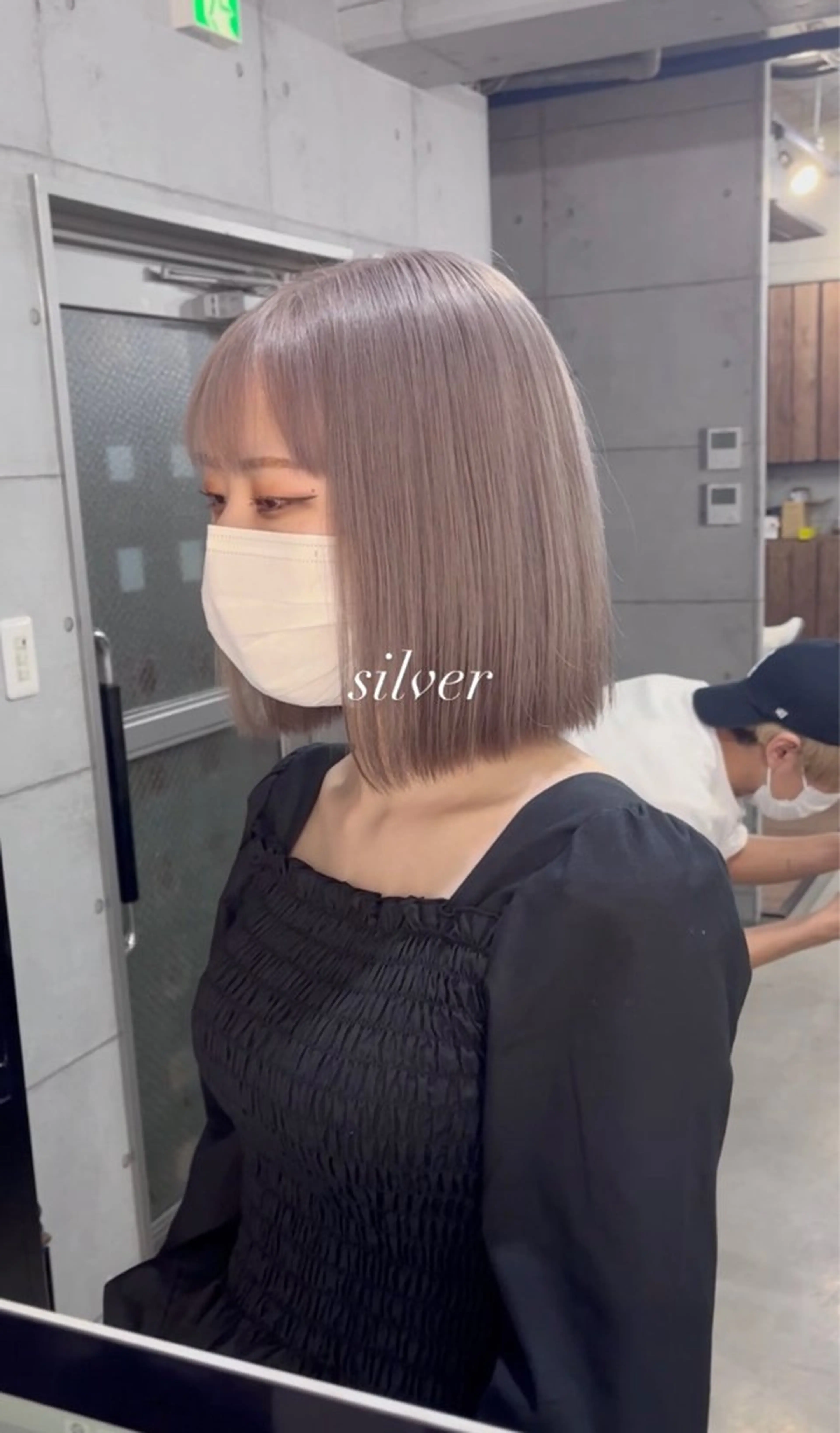 カラー UNBALANCE OSAKA所属・縮毛矯正モデル 募集中Yuuriのヘアスタイル