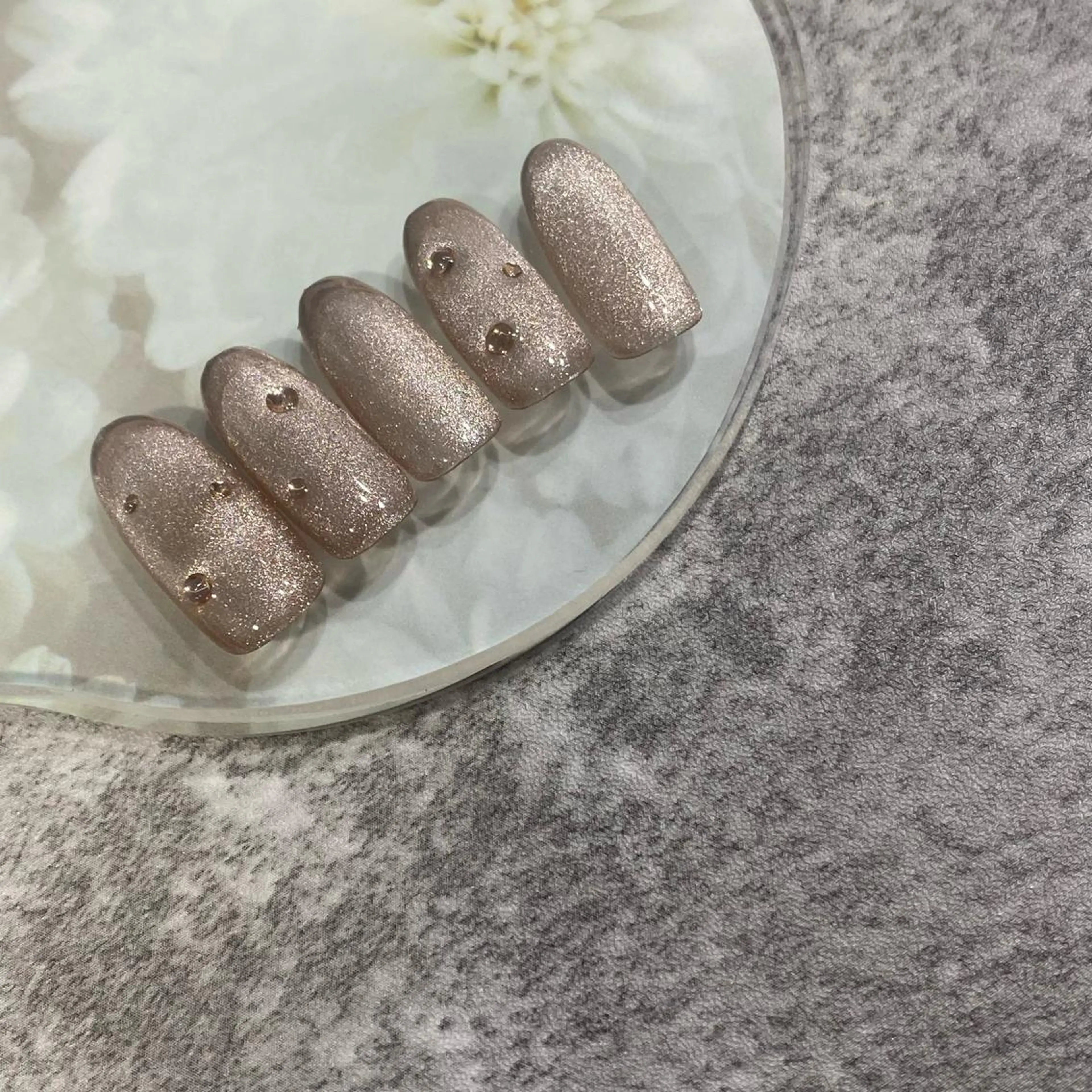 ネイル フレンチネイル マグネットネイル ミラーネイル ハンドネイル ★Rinail... .のネイルデザイン