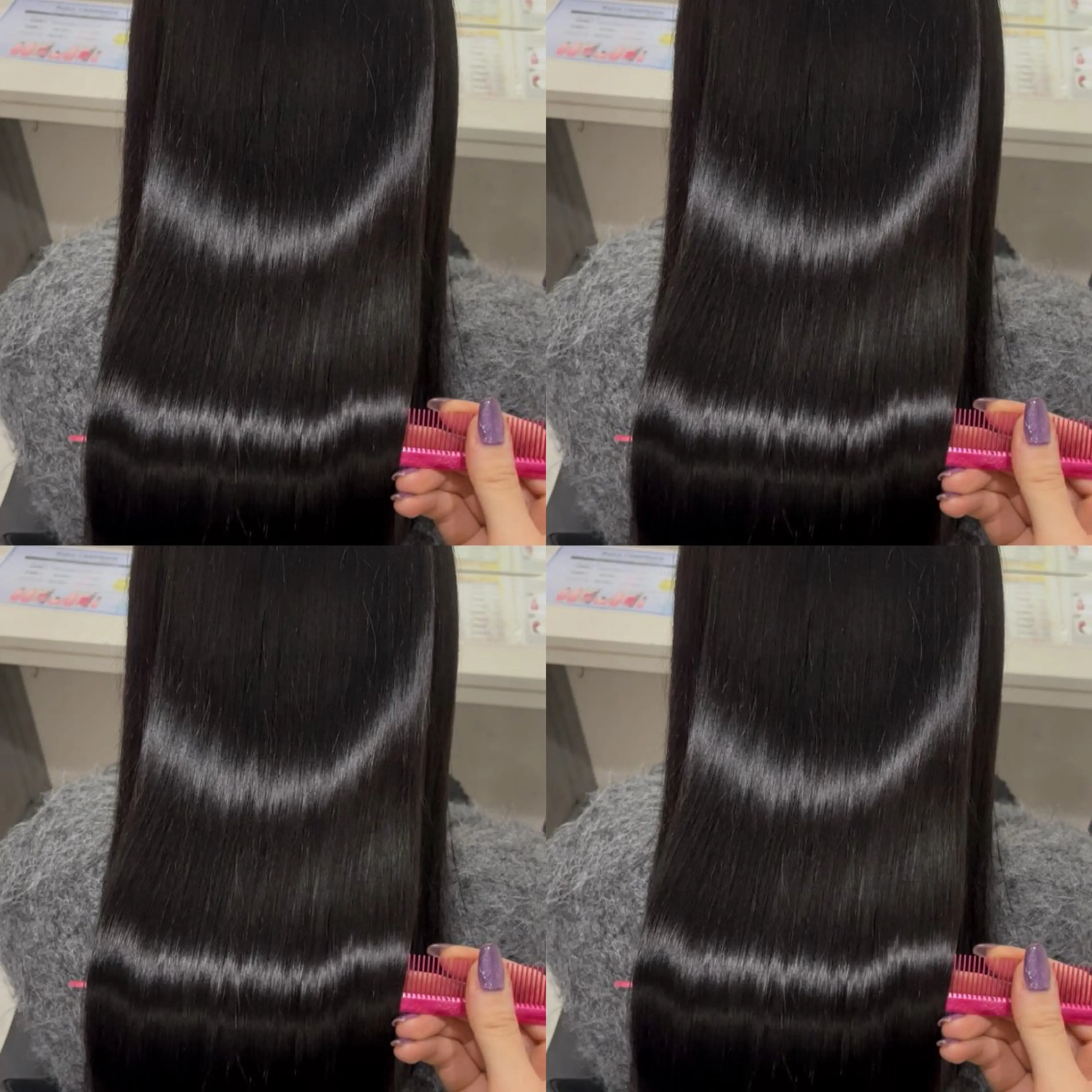 ロング カラー ヘアカラー トリートメント 🦋エクステ/透明感 /艶髪🦋REISAのヘアスタイル