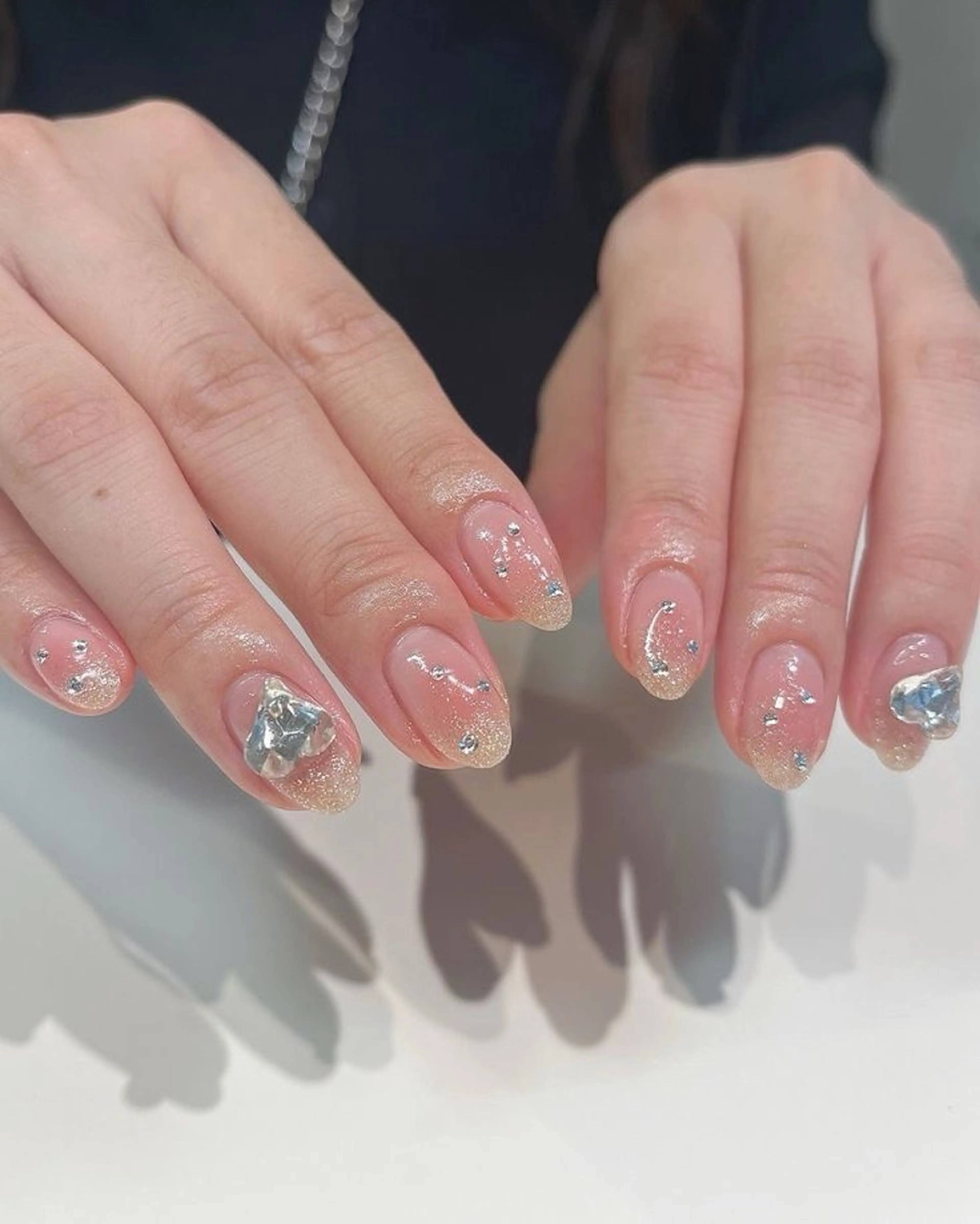 ネイル ワンホンネイル RIHO ♡のネイルデザイン