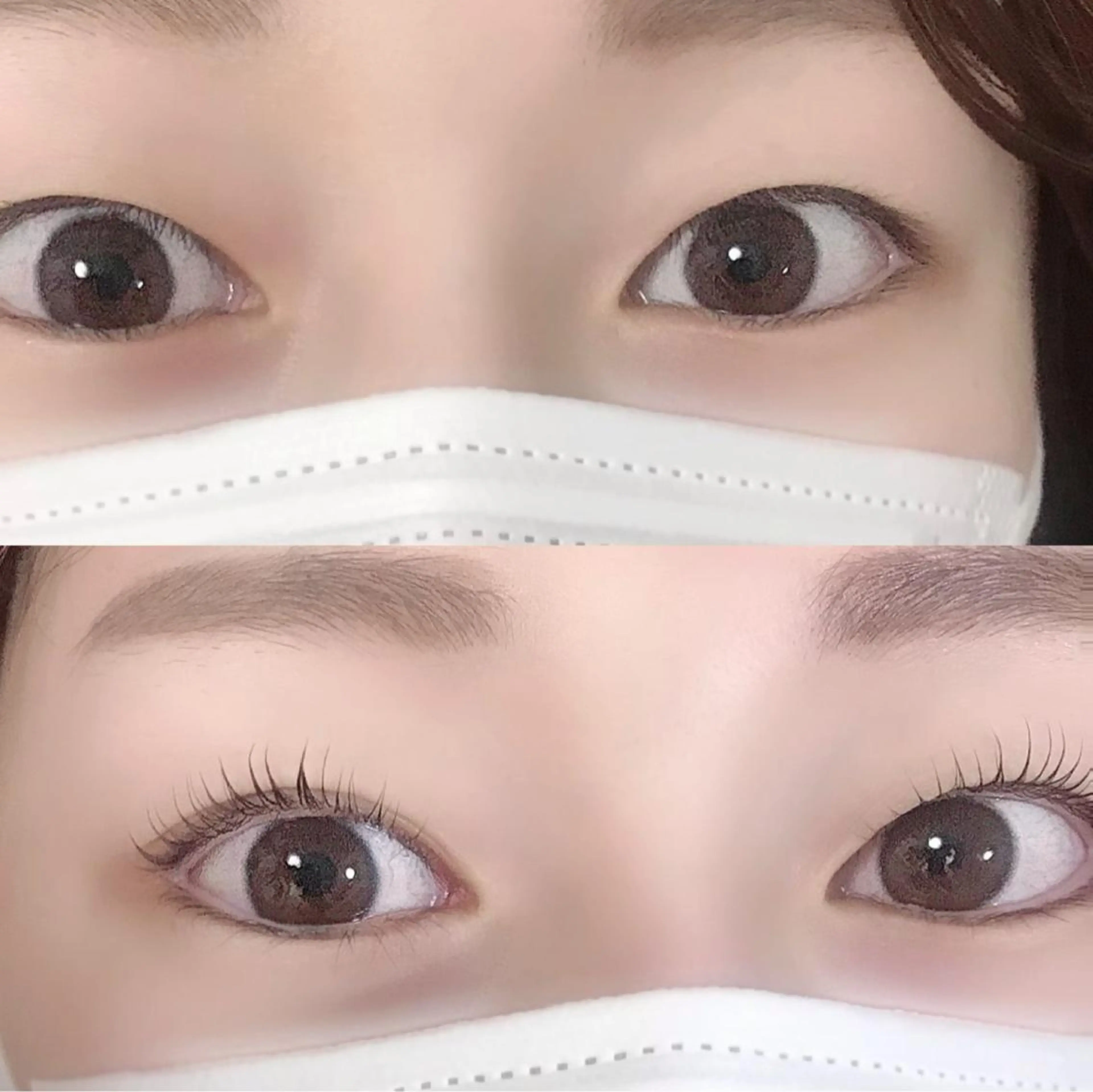 マツエク・マツパ ワンホン＆パリジェン アンドヘルシー＆下のマツエク・マツパデザイン