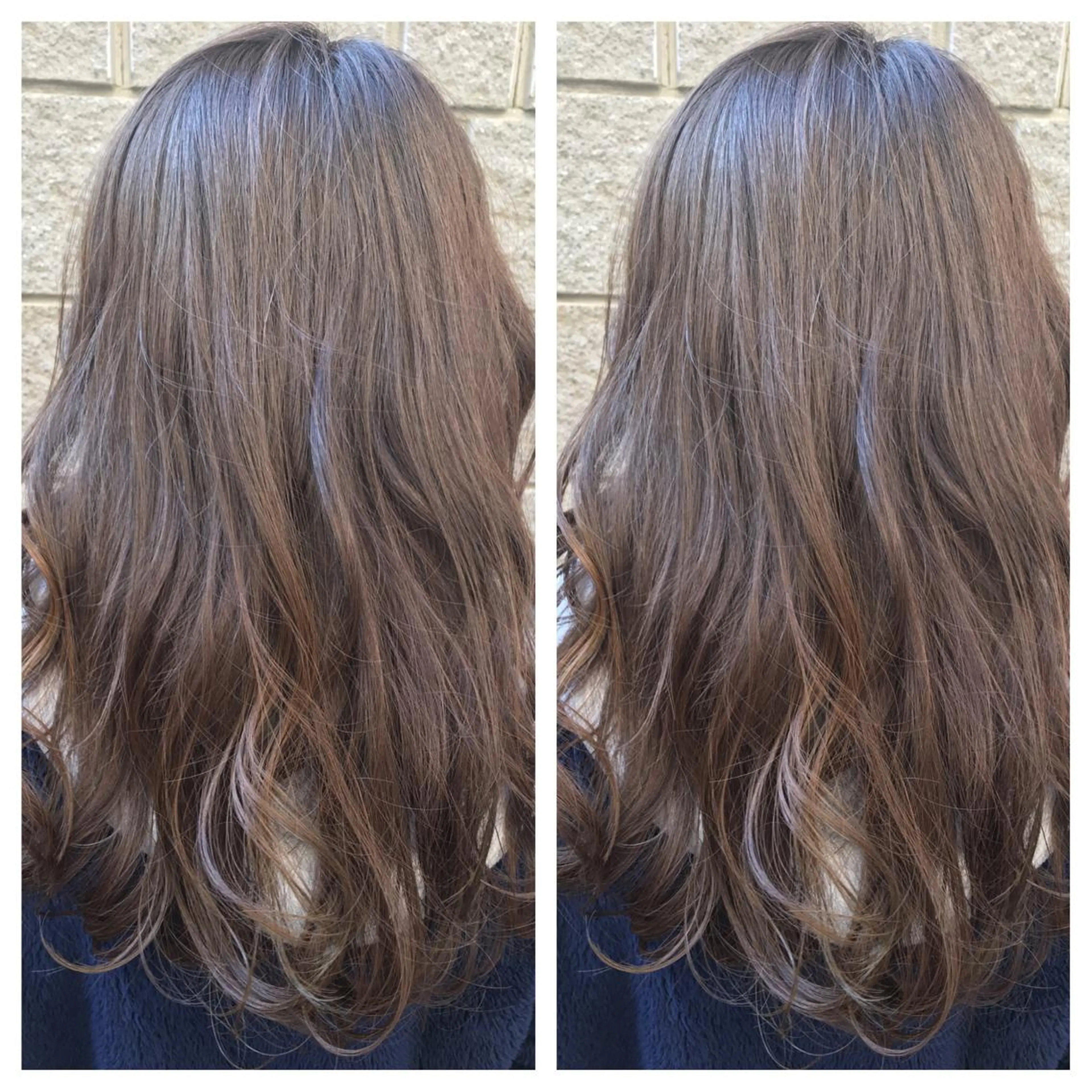 セミロング パーマ サトウ レンマのヘアスタイル