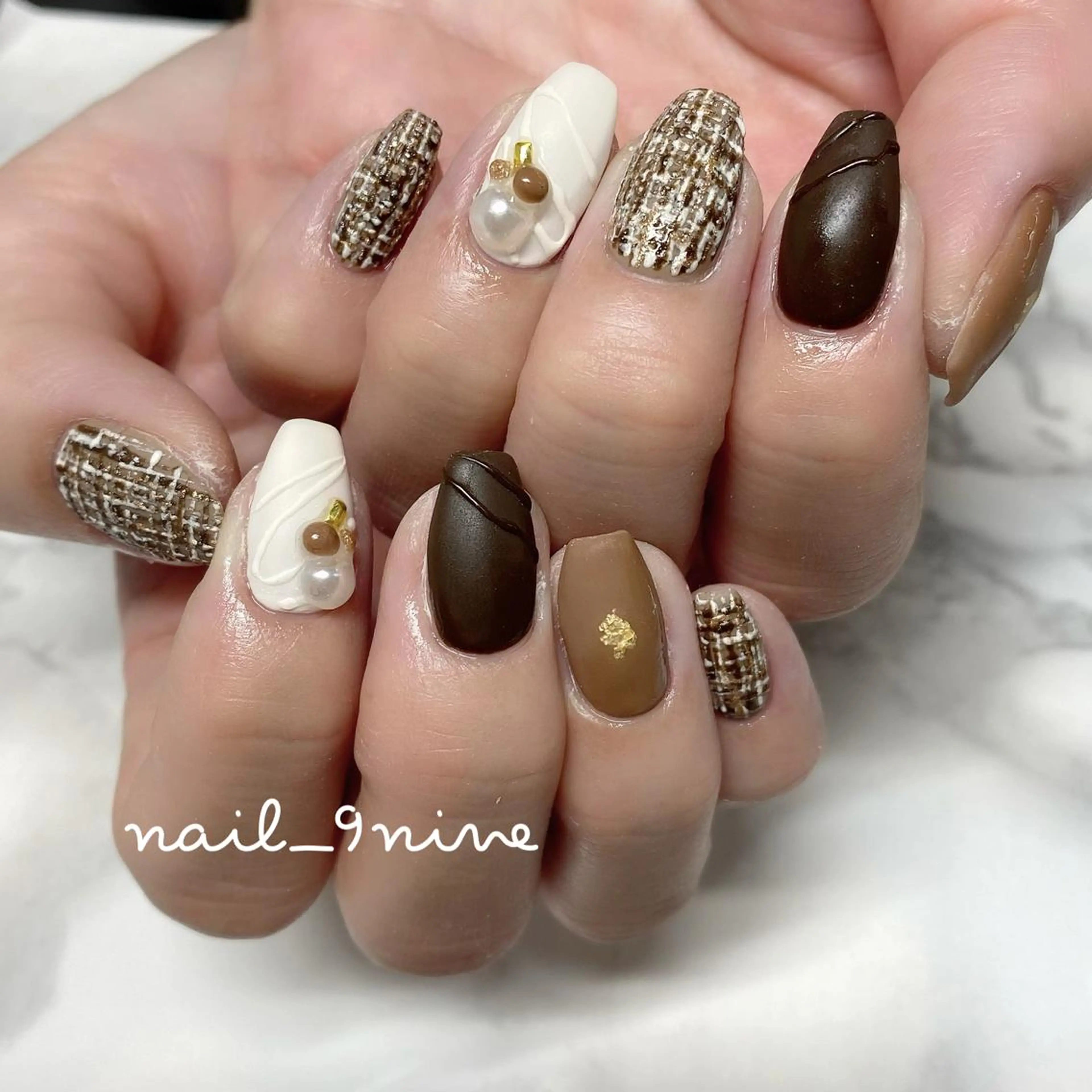 ネイル ハンドネイル nail salon  9NINE所属・nail salon 9NINEのネイルデザイン