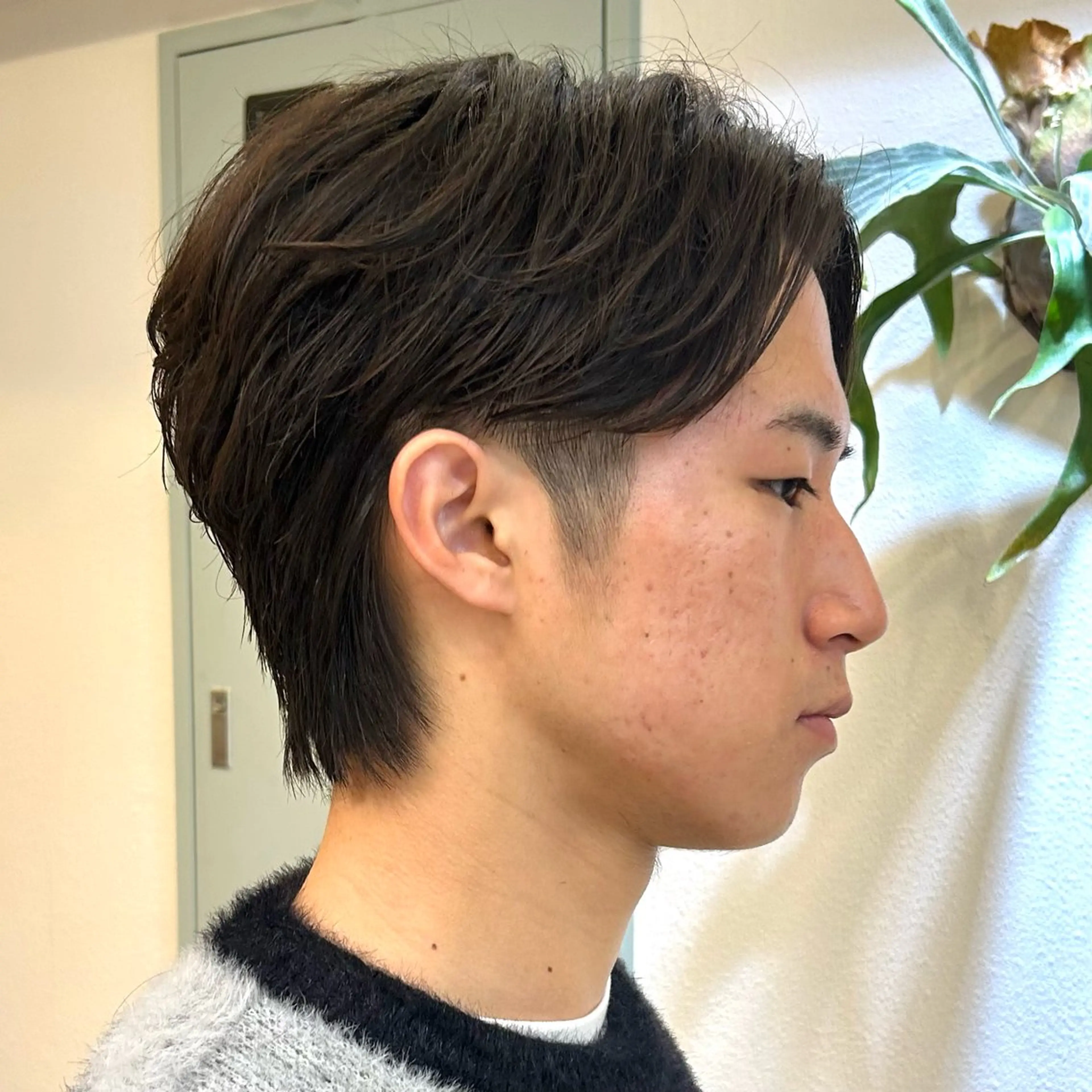 【メンズ】頭皮スッキリ★カット＋炭酸クレンジングスパ　￥4600の写真