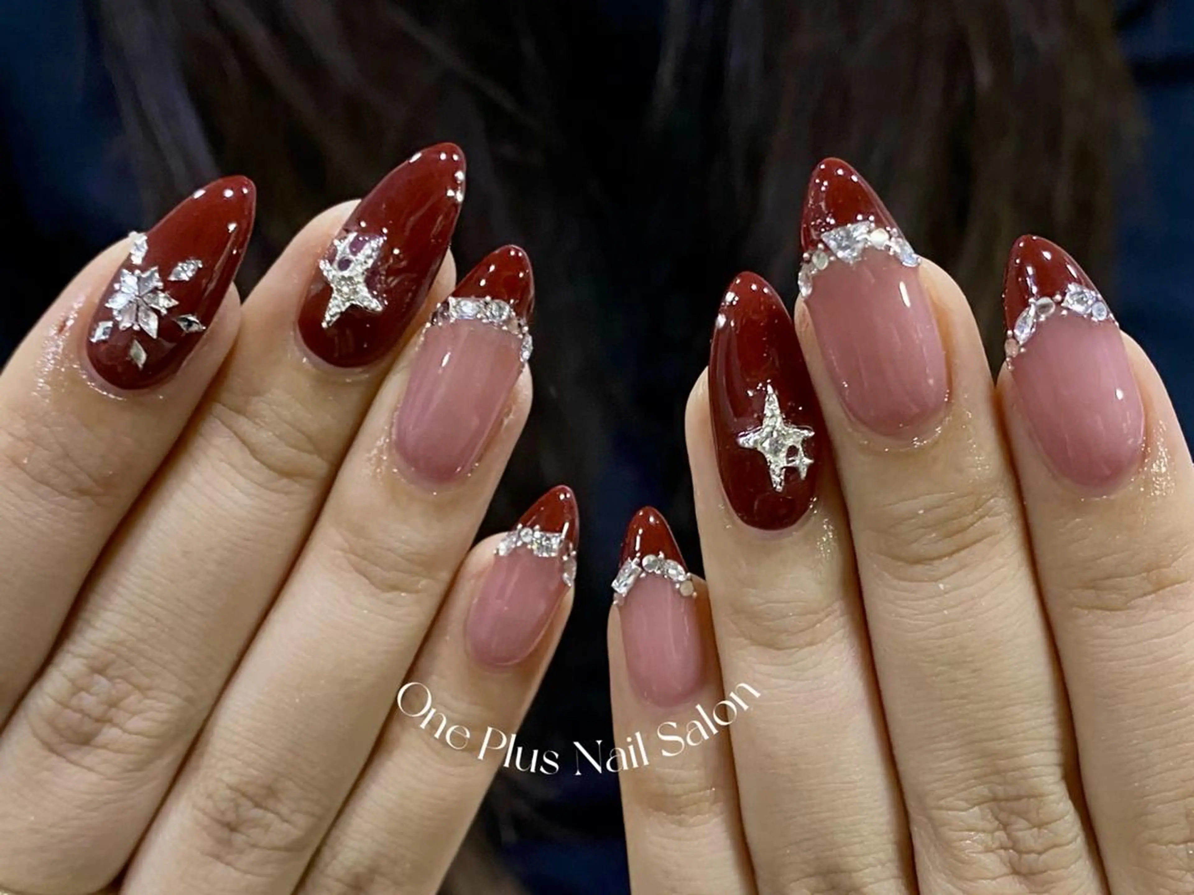 ネイル 持ち込み 冬ネイル クリスマス ハンドネイル Niki ニキのネイルデザイン