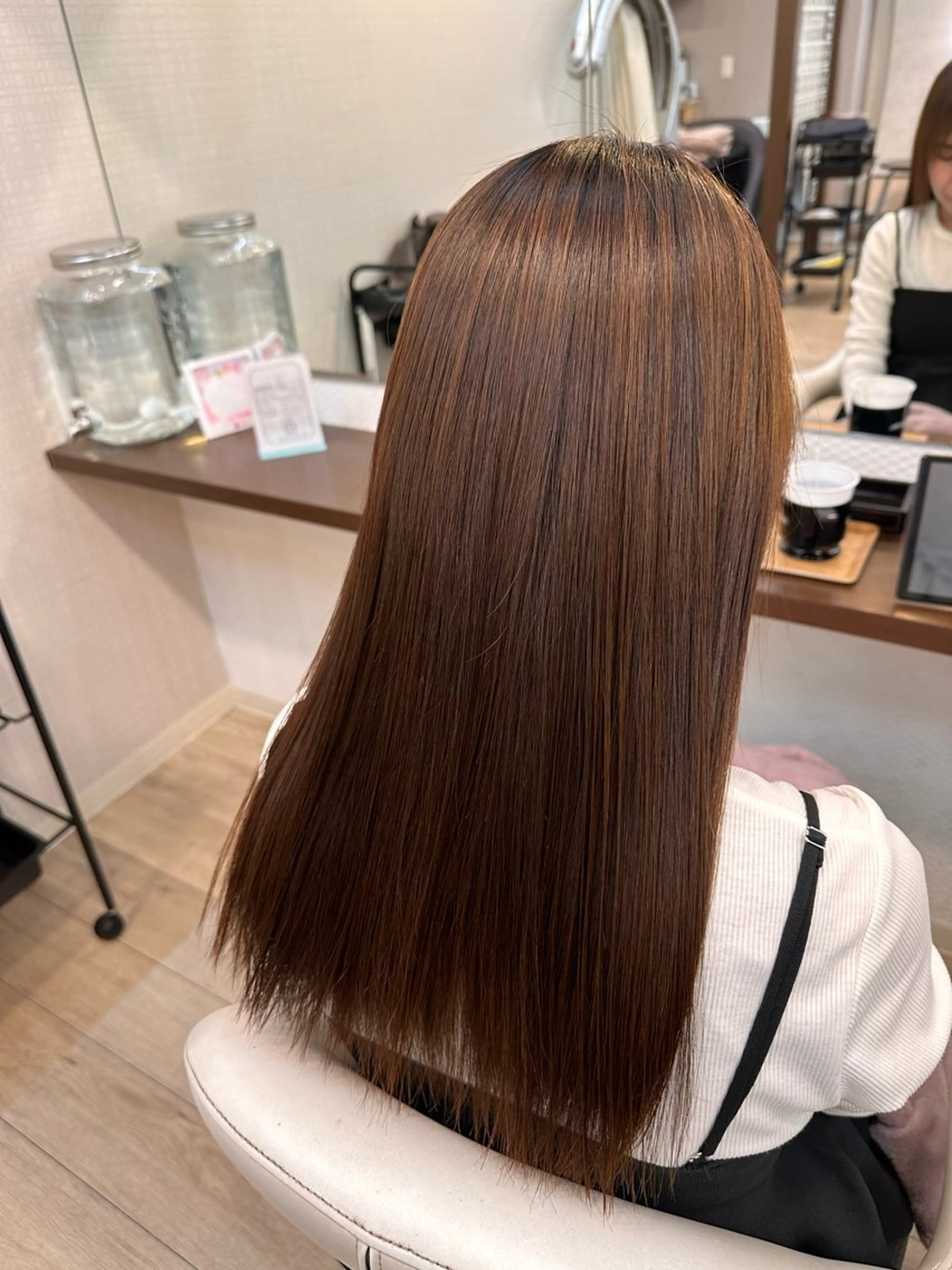 ロング パーマ 髪質改善 縮毛矯正 トリートメント 酸熱トリートメント ストレートパーマ 縮毛矯正 CLALA瀬田店 やまもとまさたかのヘアスタイル