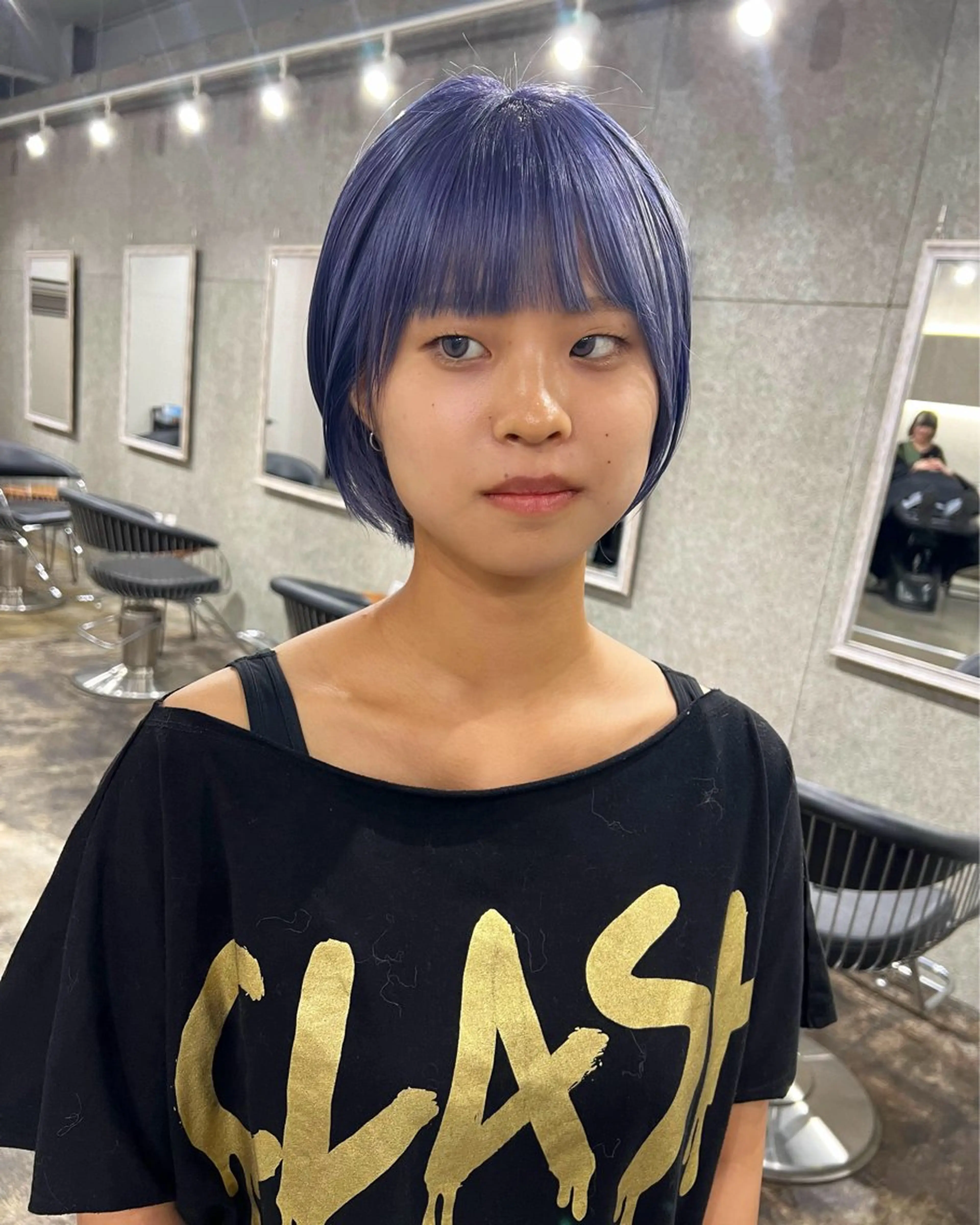 ショート カラー ヘアカラー nishibu ayukaのヘアスタイル