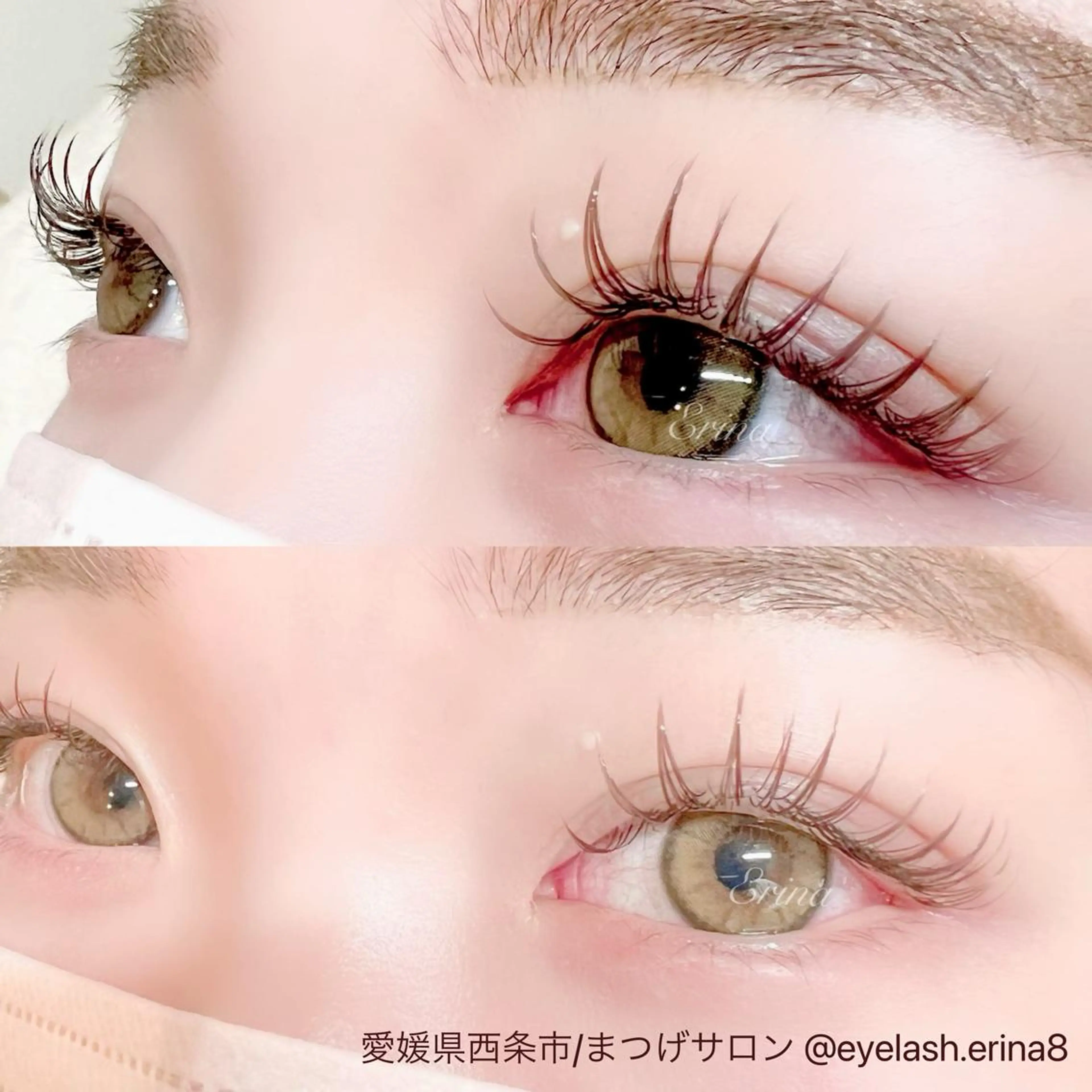 マツエク・マツパ Dimples所属・Dimples ERINAのマツエク・マツパデザイン