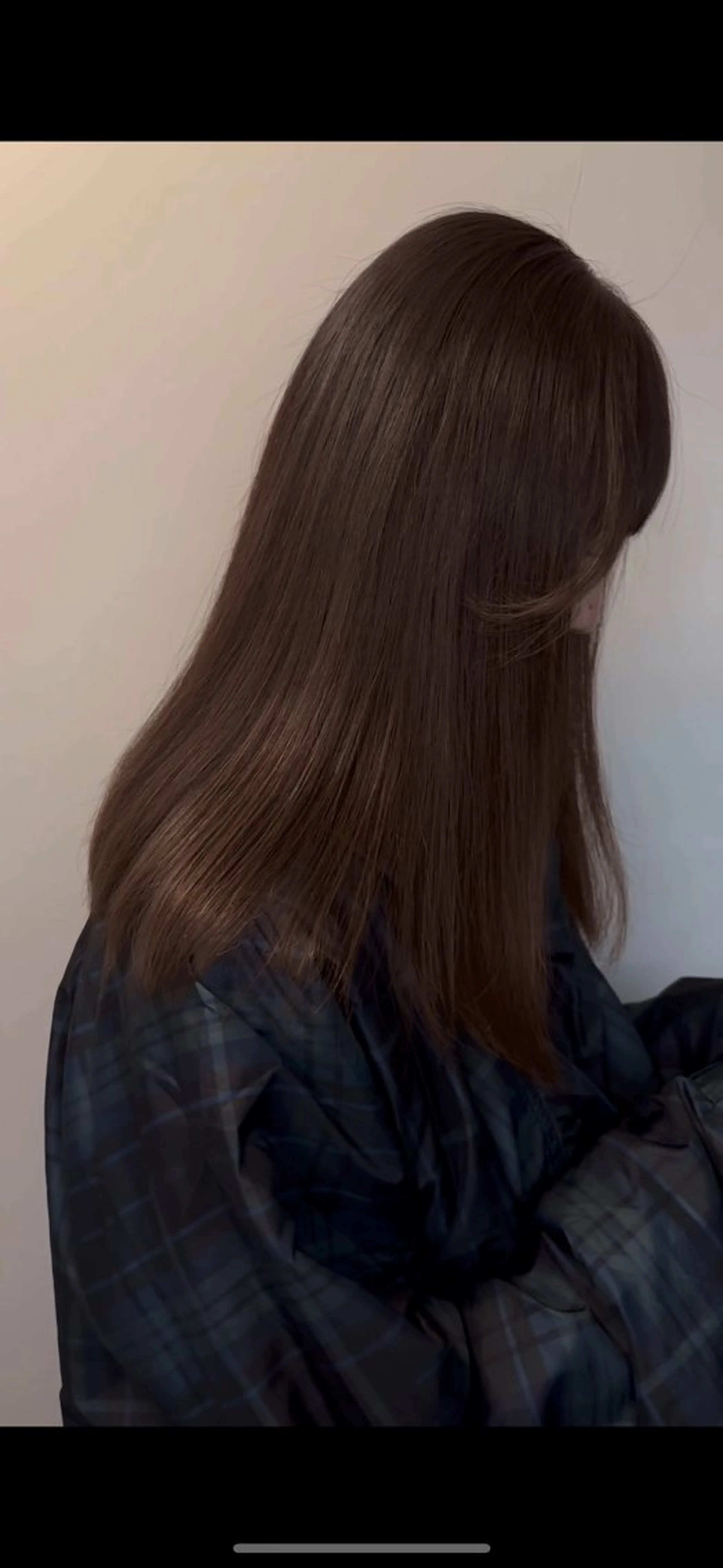 セミロング カラー 透明感カラー paige_.hair所属・蛭町 遥香のヘアスタイル
