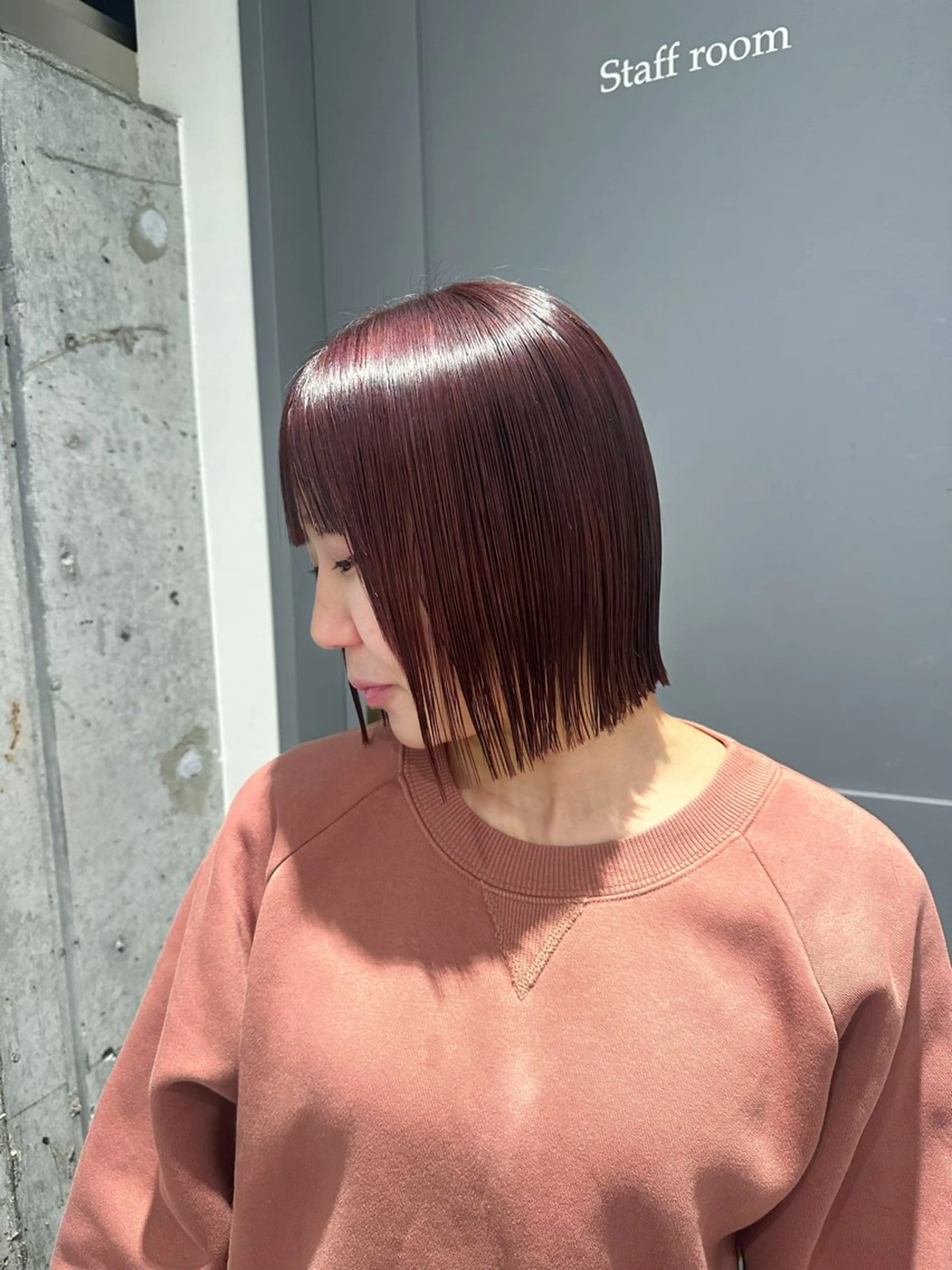 ショート 縮毛矯正 トリートメント 縮毛矯正 🎀LUNA🎀 レイヤーカット✨のヘアスタイル