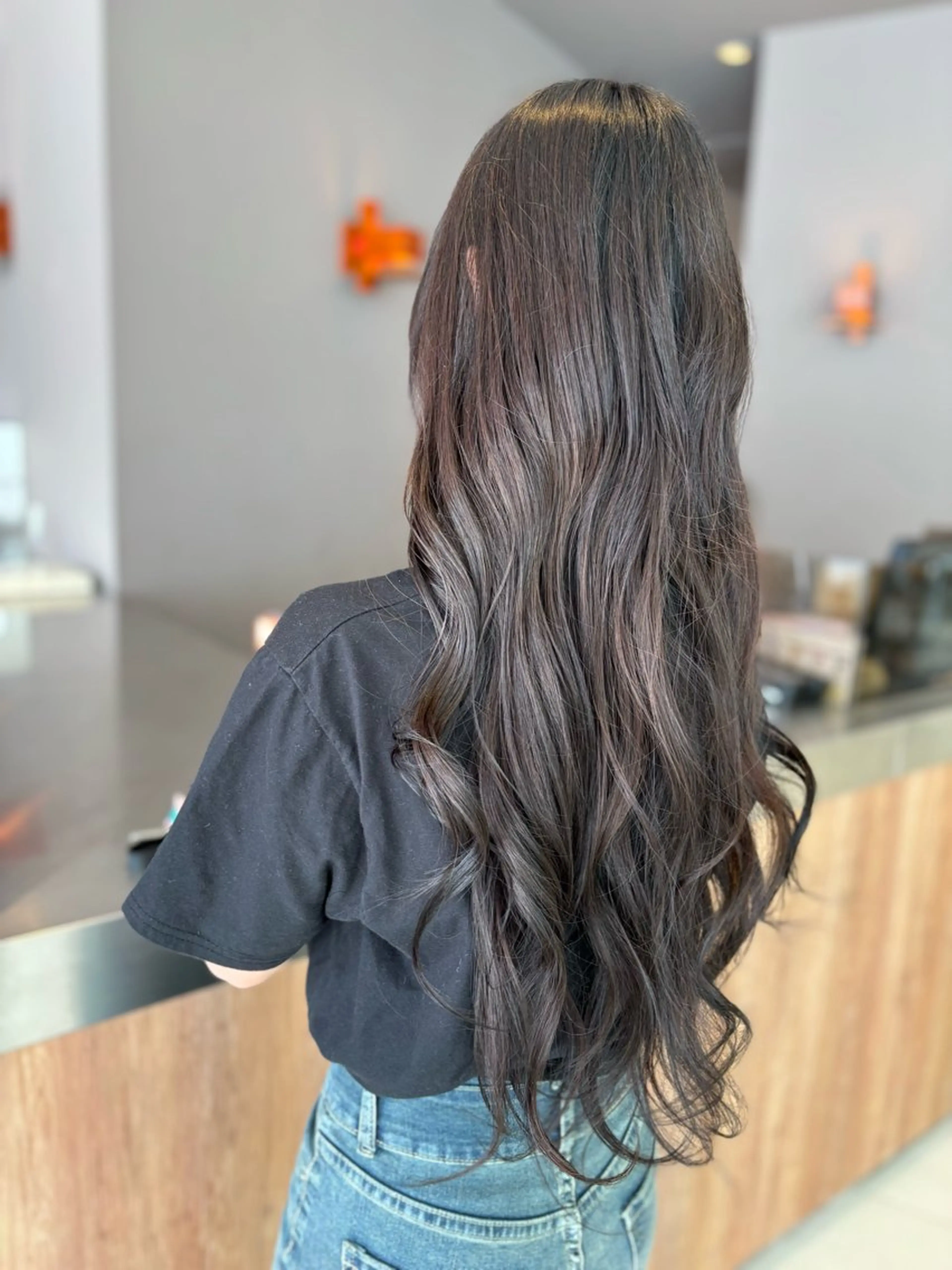 ロング カラー ヘアカラー 池田 悠人のヘアスタイル