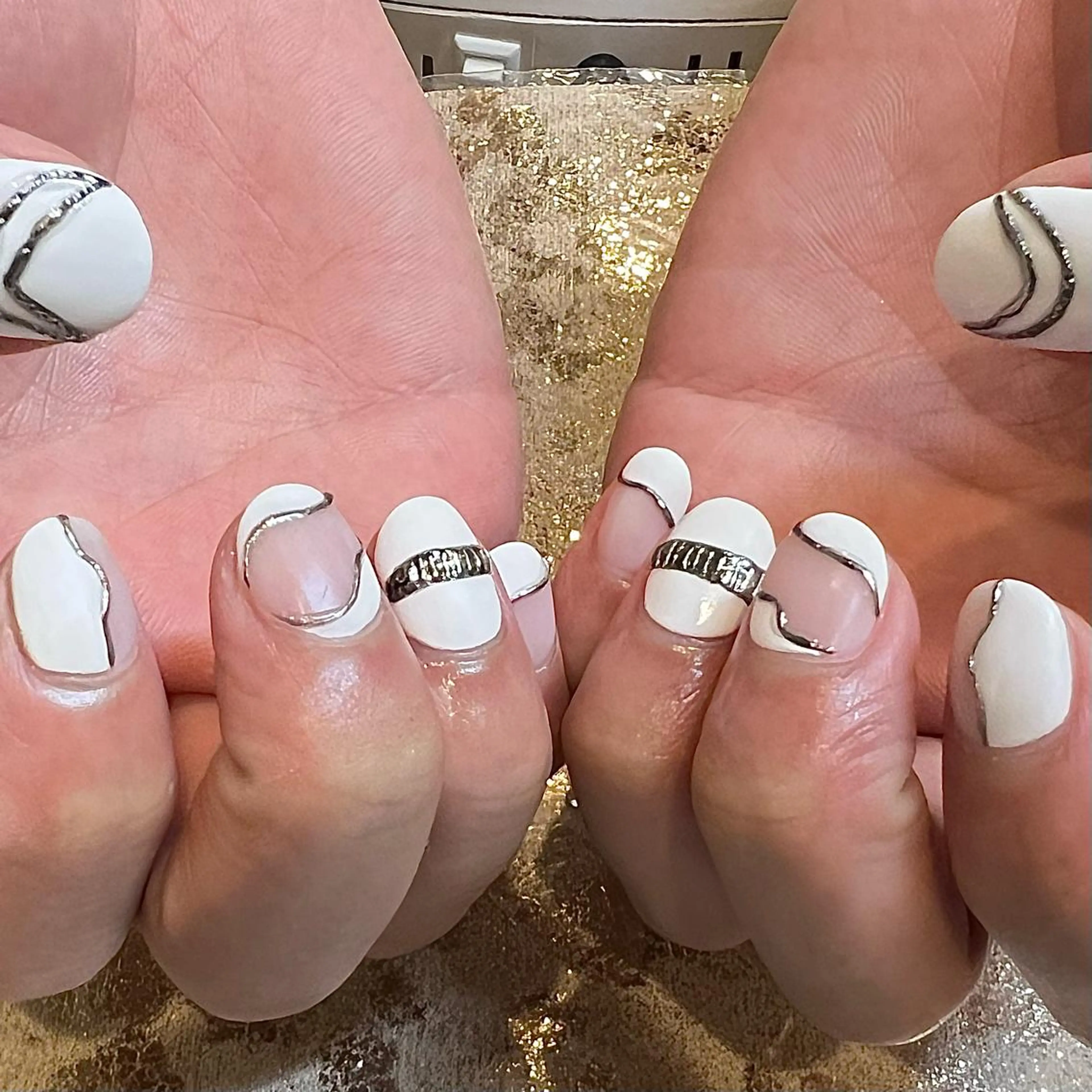 ショート ネイル メンズネイル ハンドネイル H🌺 NAILのネイルデザイン