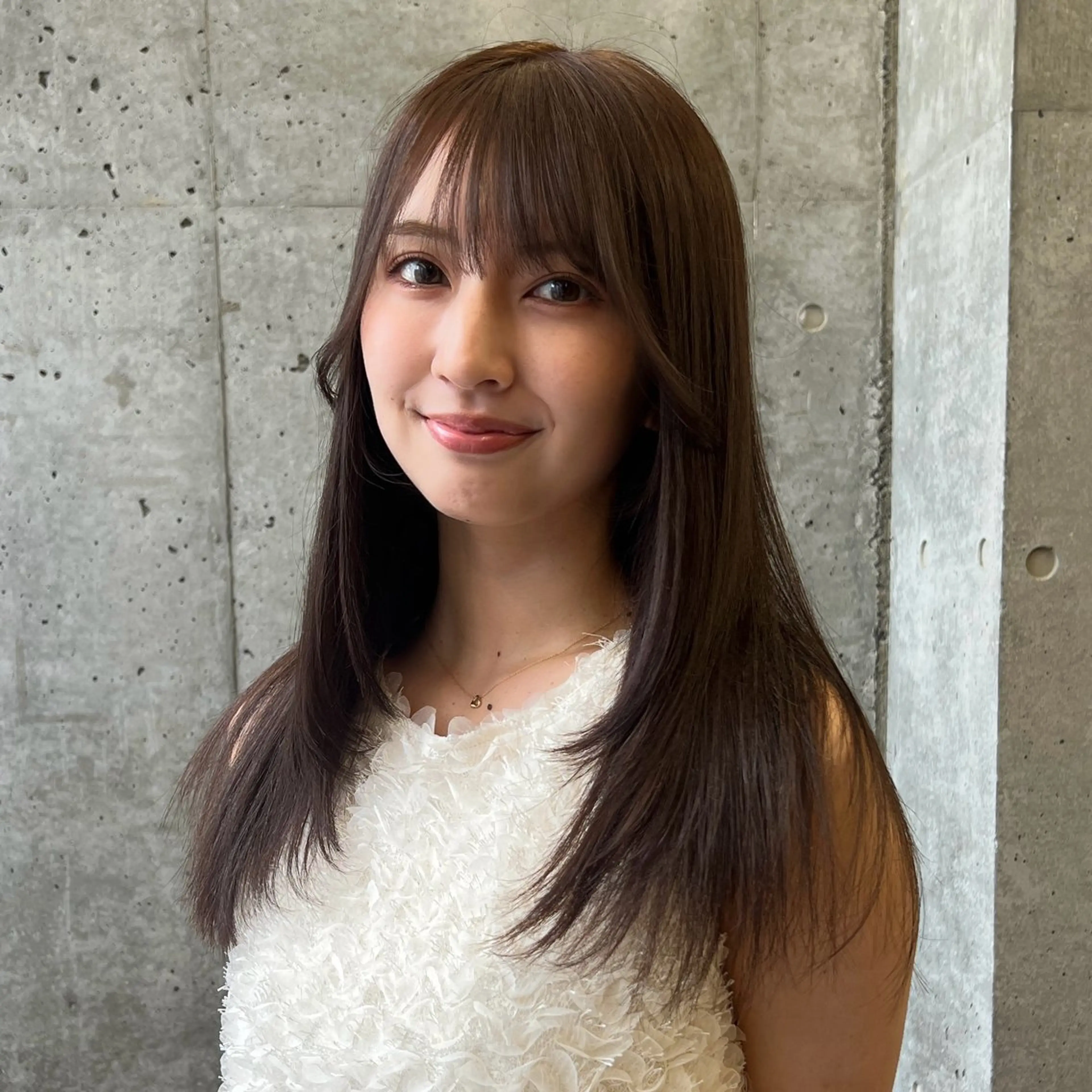 💕【定番メニュー】💕似合わせカット+透明感カラー+トリートメントの写真