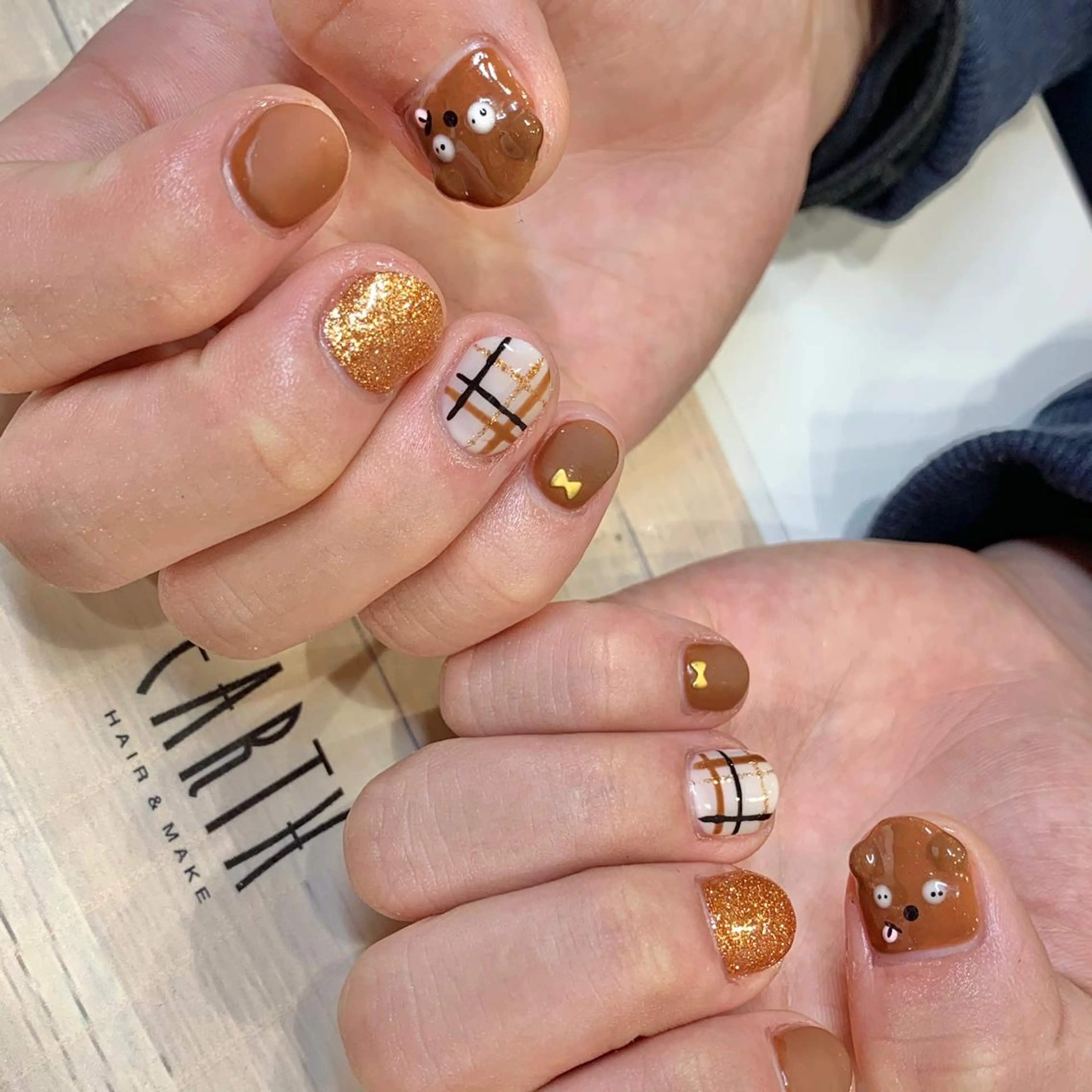 ネイル ハンドネイル 佐藤 まりえのネイルデザイン