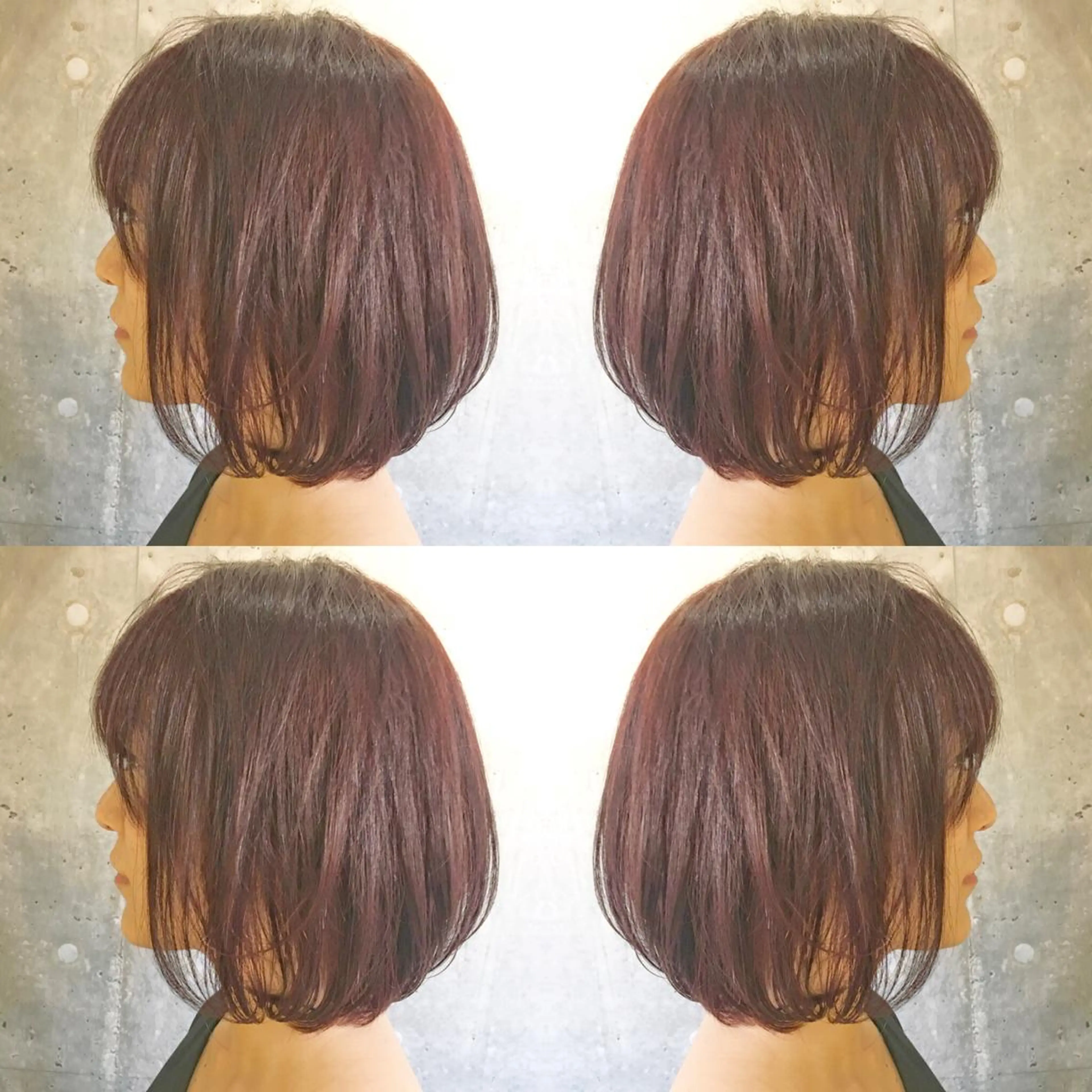 ショート カラー ショートボブ ピンクカラー バイオレットカラー ボブ ショートヘア GO TODAY シェアサロン 新宿Aura店所属・佐藤 高徳のヘアスタイル