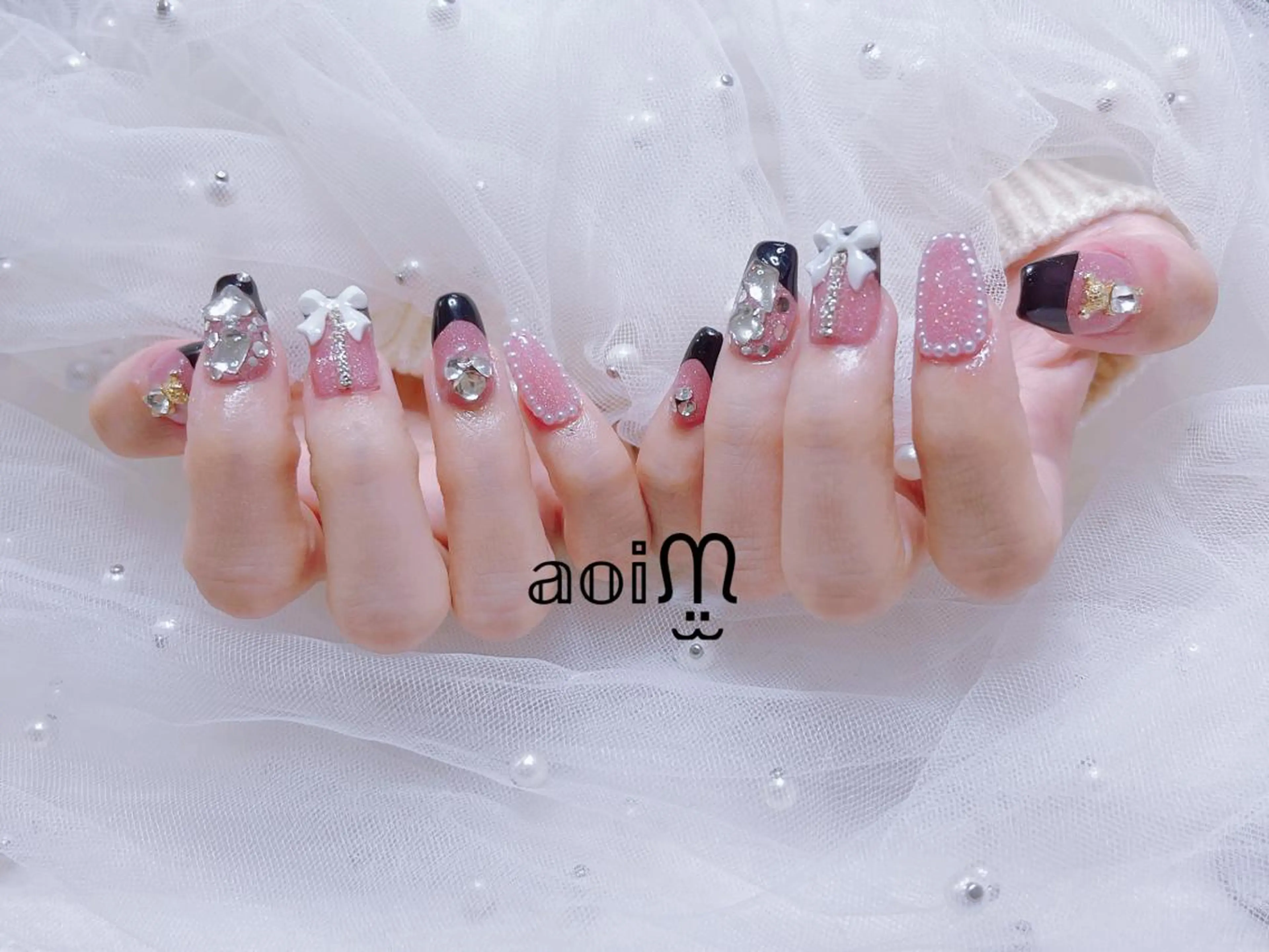 ネイル 葵うさぎ所属・葵うさぎ AIのネイルデザイン