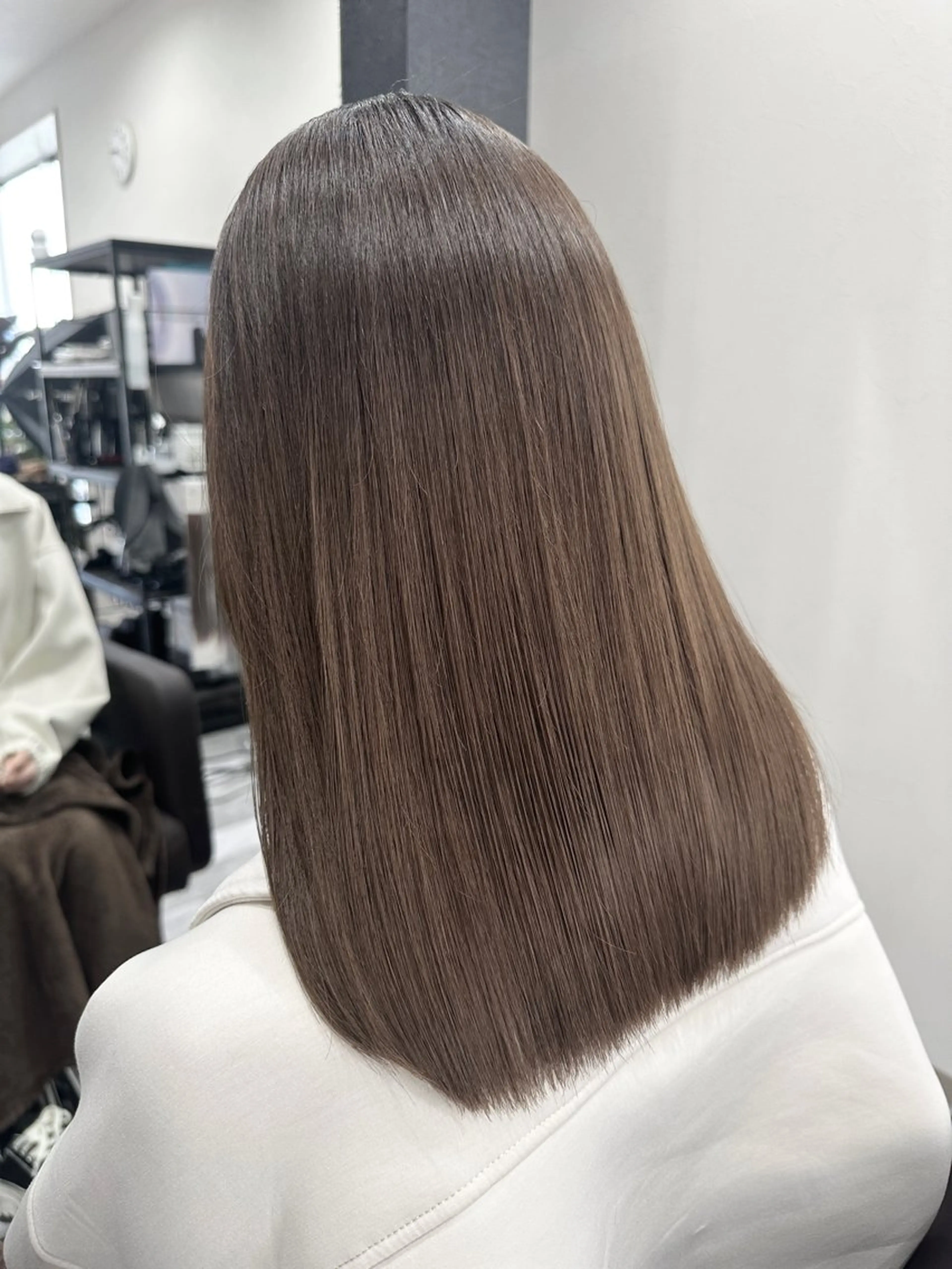 ミディアム カラー カット ヘアカラー トリートメント 髪質改善特化【荻窪】 RYOTOのヘアスタイル
