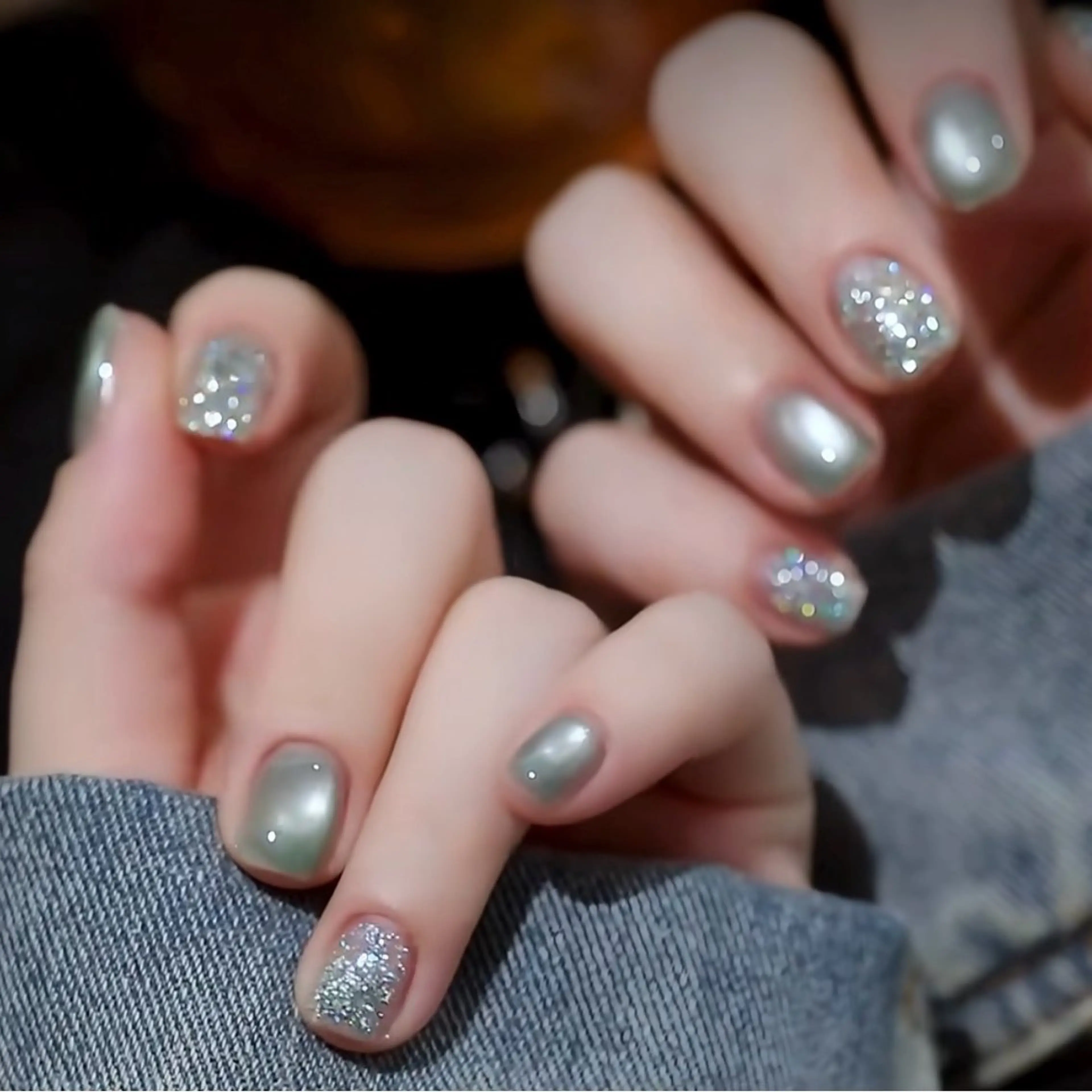 ネイル ハンドネイル ☁️Yun nail KiKi☁️のネイルデザイン