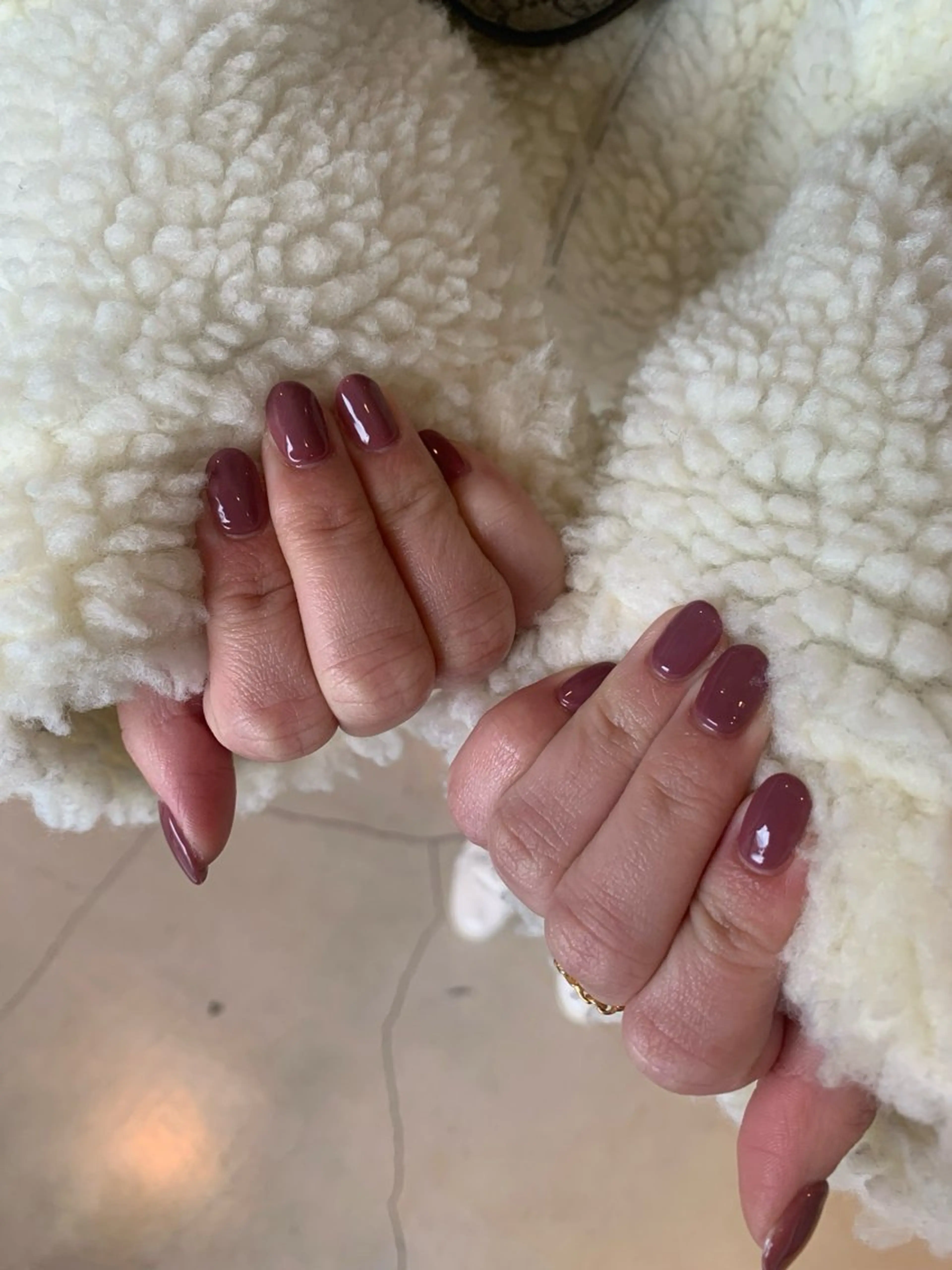 ネイル ワンカラーネイル HUU.所属・HUU. riko 二俣川のネイルデザイン