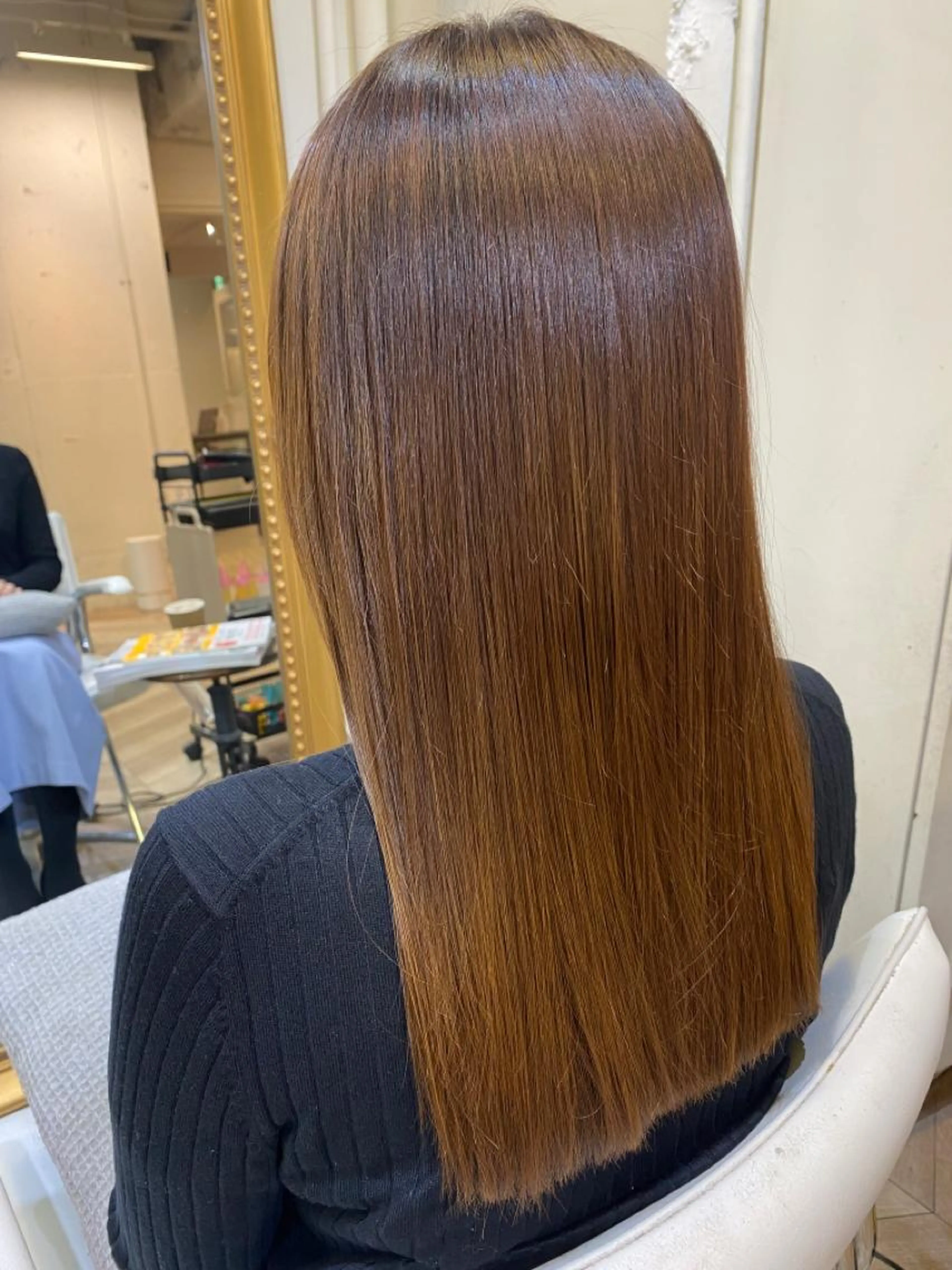 【ミニモ学割U24】♡カット➕縮毛矯正(癖が強い方におすすめ)➕トリートメント♡の写真