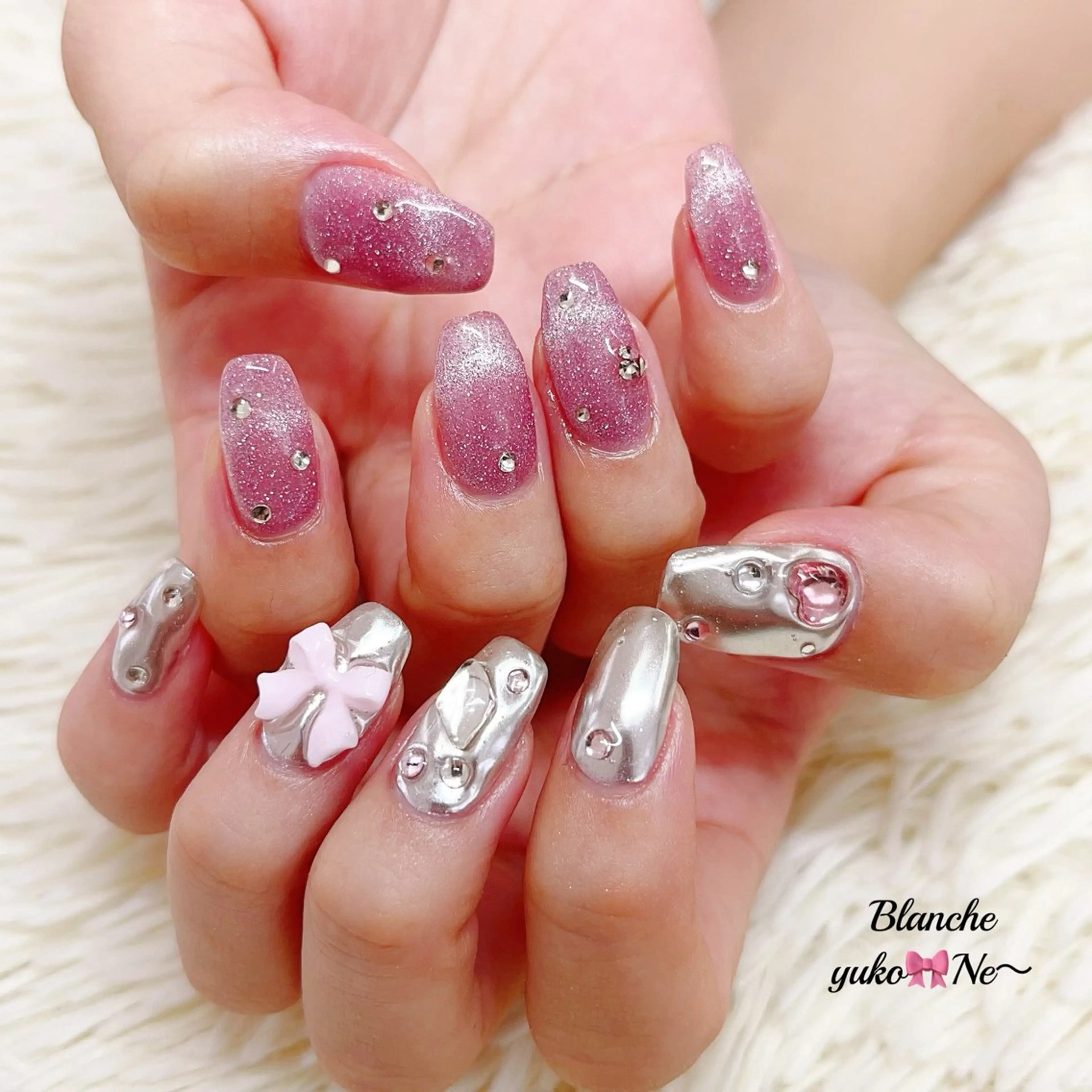 ネイル ハンドネイル ネイルサロン　Lian所属・Lian Yulilianのネイルデザイン