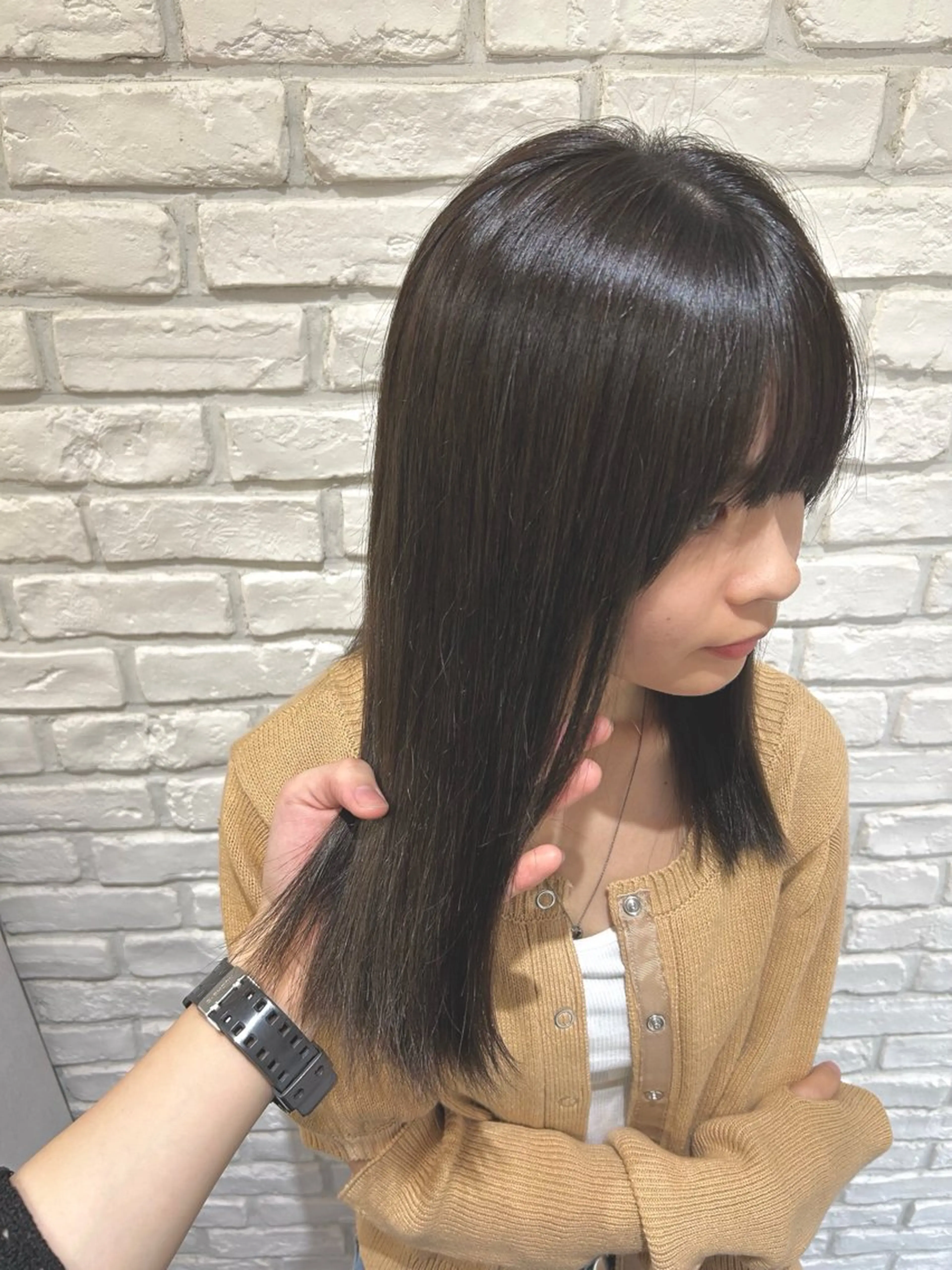 ✨髪質改善メニュー✨ケアカラー ＋ ✨𝑨𝒖𝒋𝒖𝒂5ステップTR✨の写真