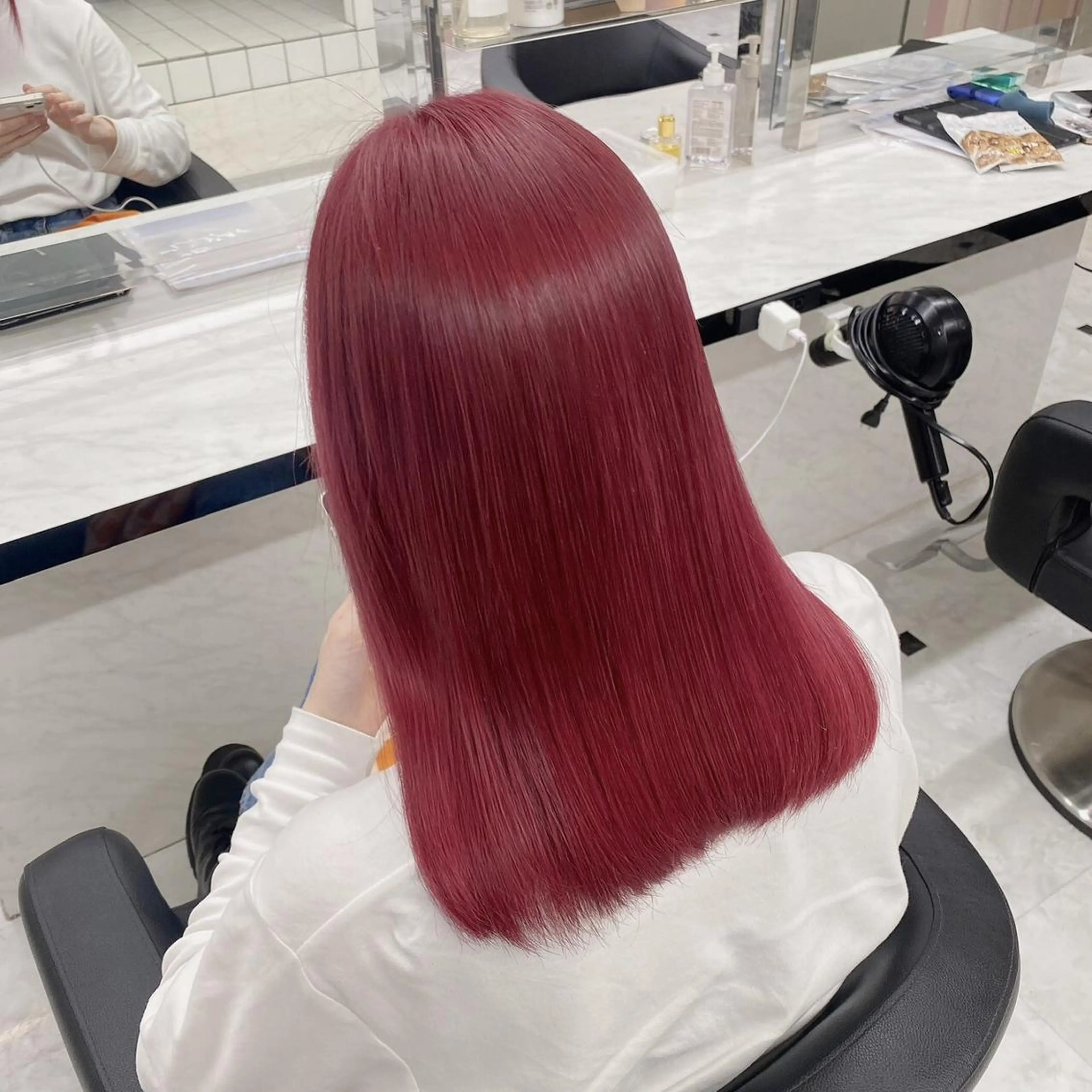 カラー 🟦ニュアンス/メン ズパーマ横浜🟦のヘアスタイル