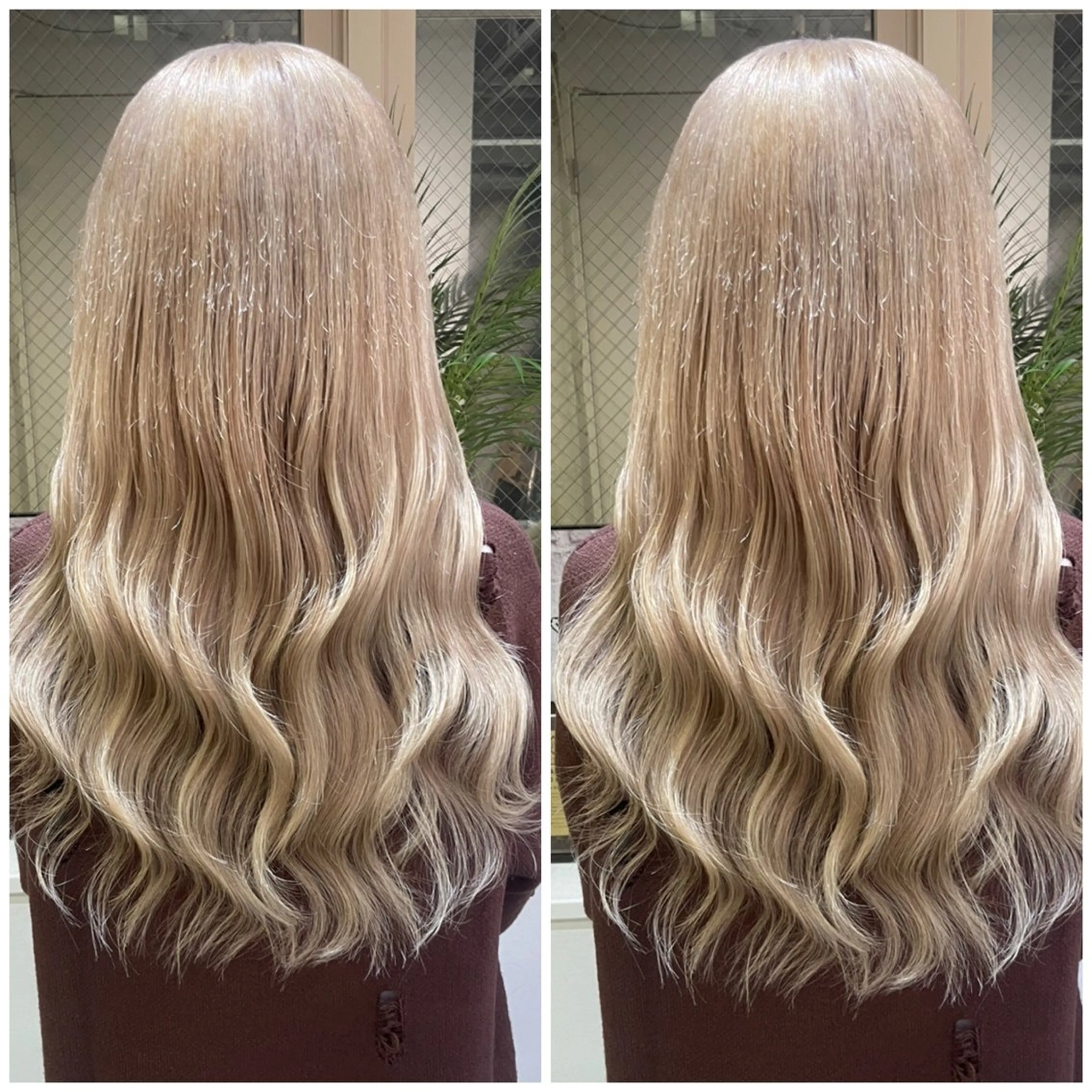 ロング ヘアカラー エクステ 🦋プルエクステ ARISA🦋のヘアスタイル