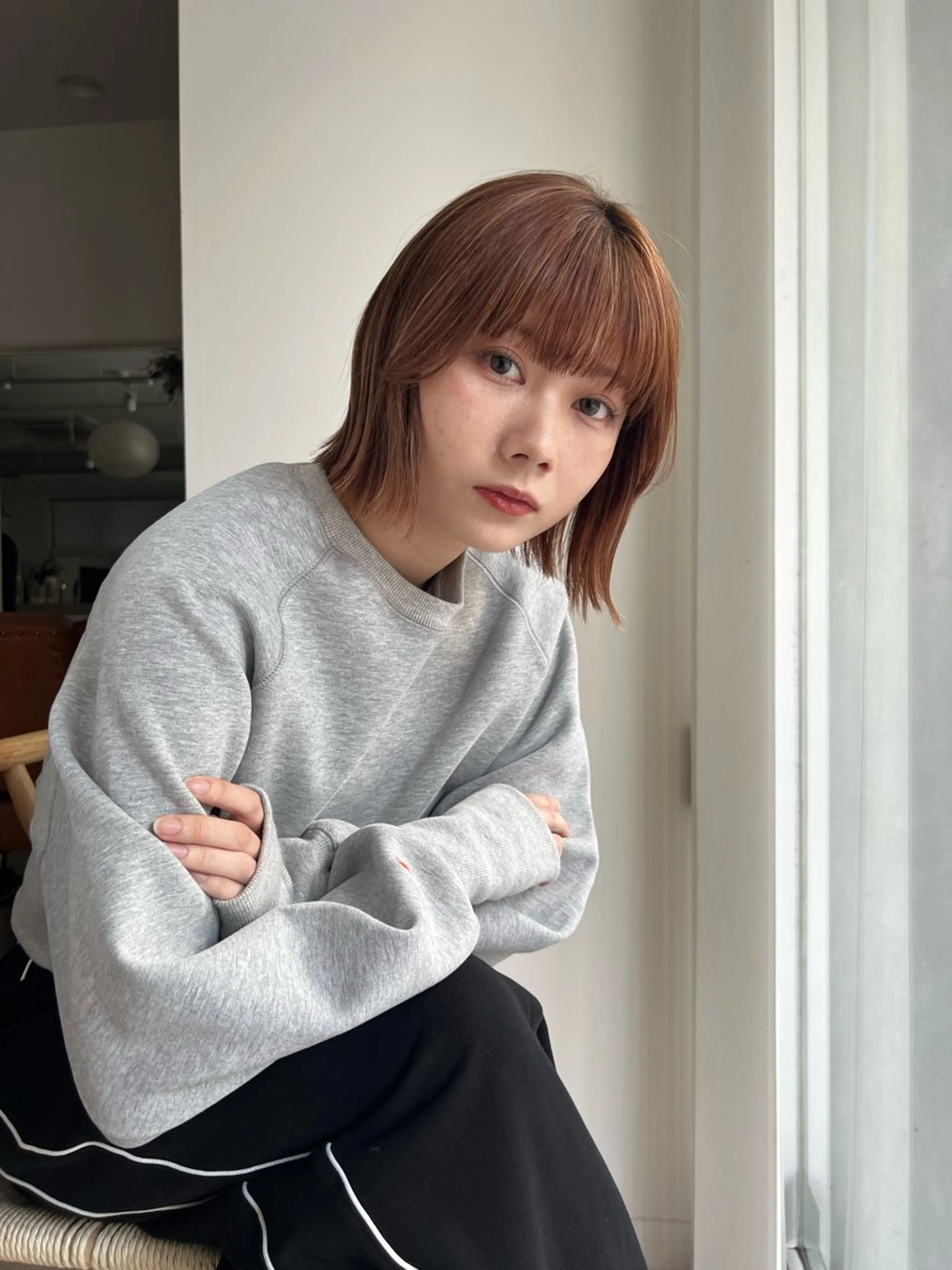 ショート 縮毛矯正/髪質改善 カット/横山陸人のヘアスタイル
