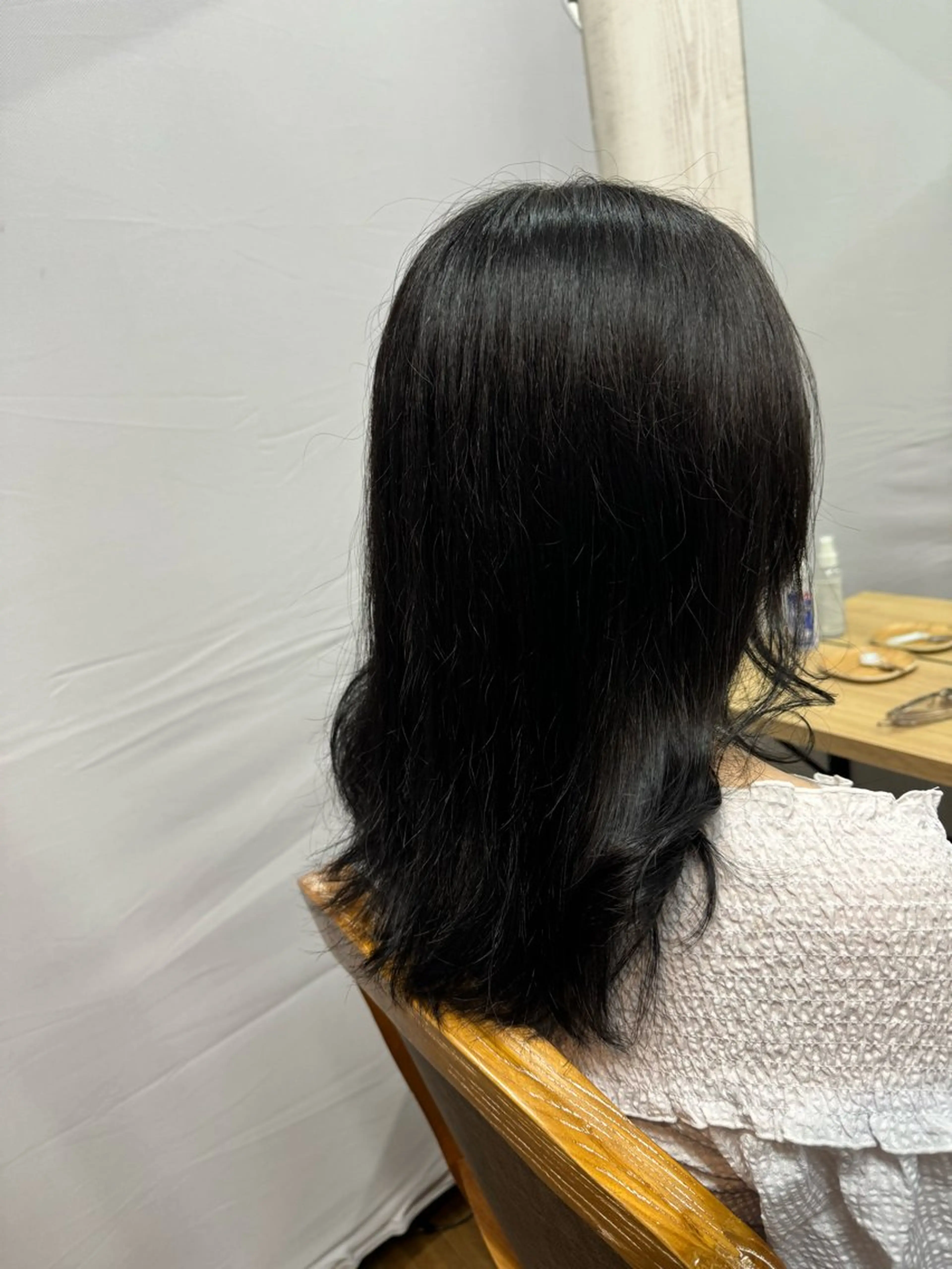 セミロング カラー カット ヘアカラー トリートメント TELA HAIR 稲毛店　千尋のヘアスタイル