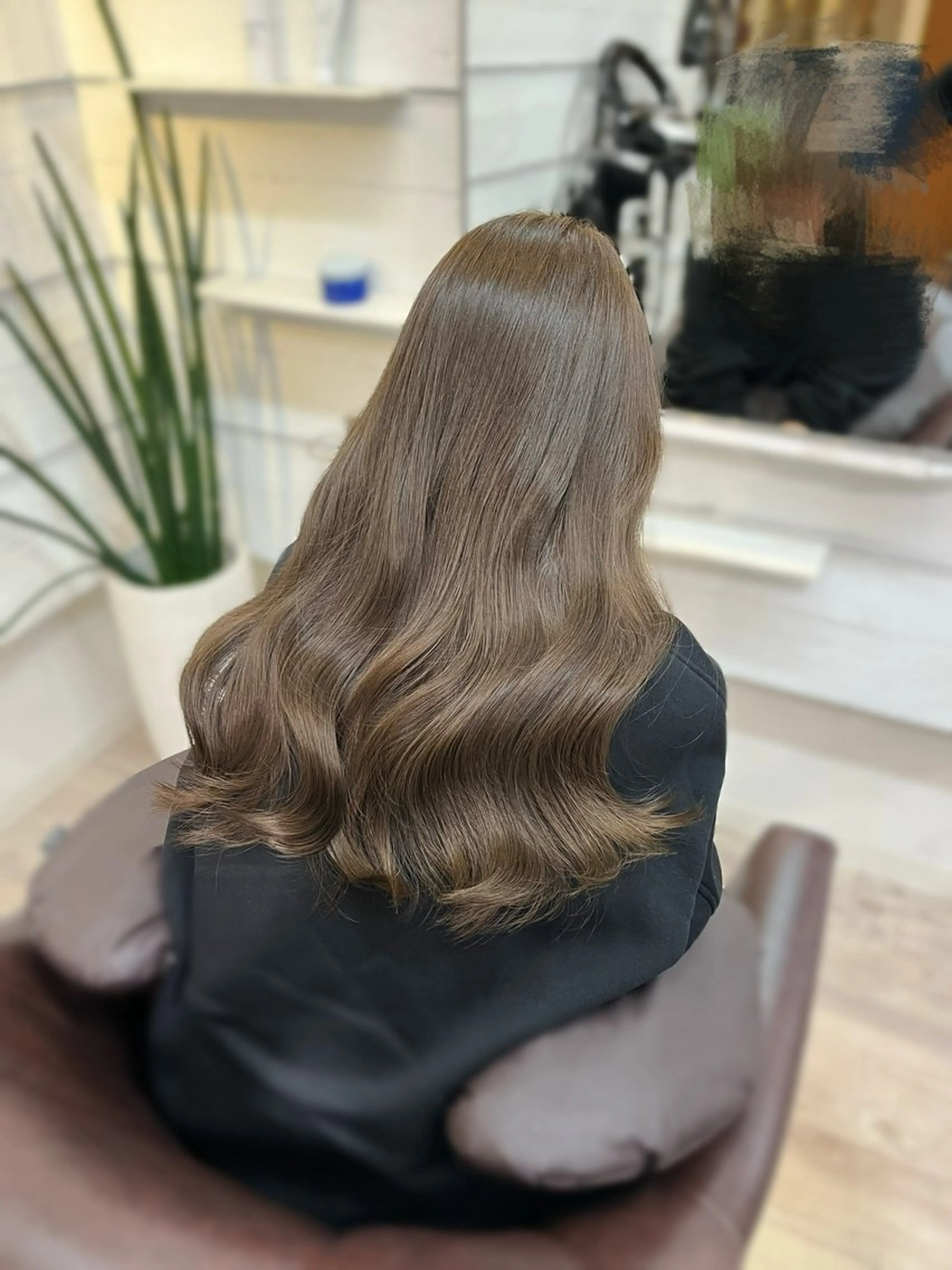 ロング カット ヘアカラー 松島 綾子のヘアスタイル
