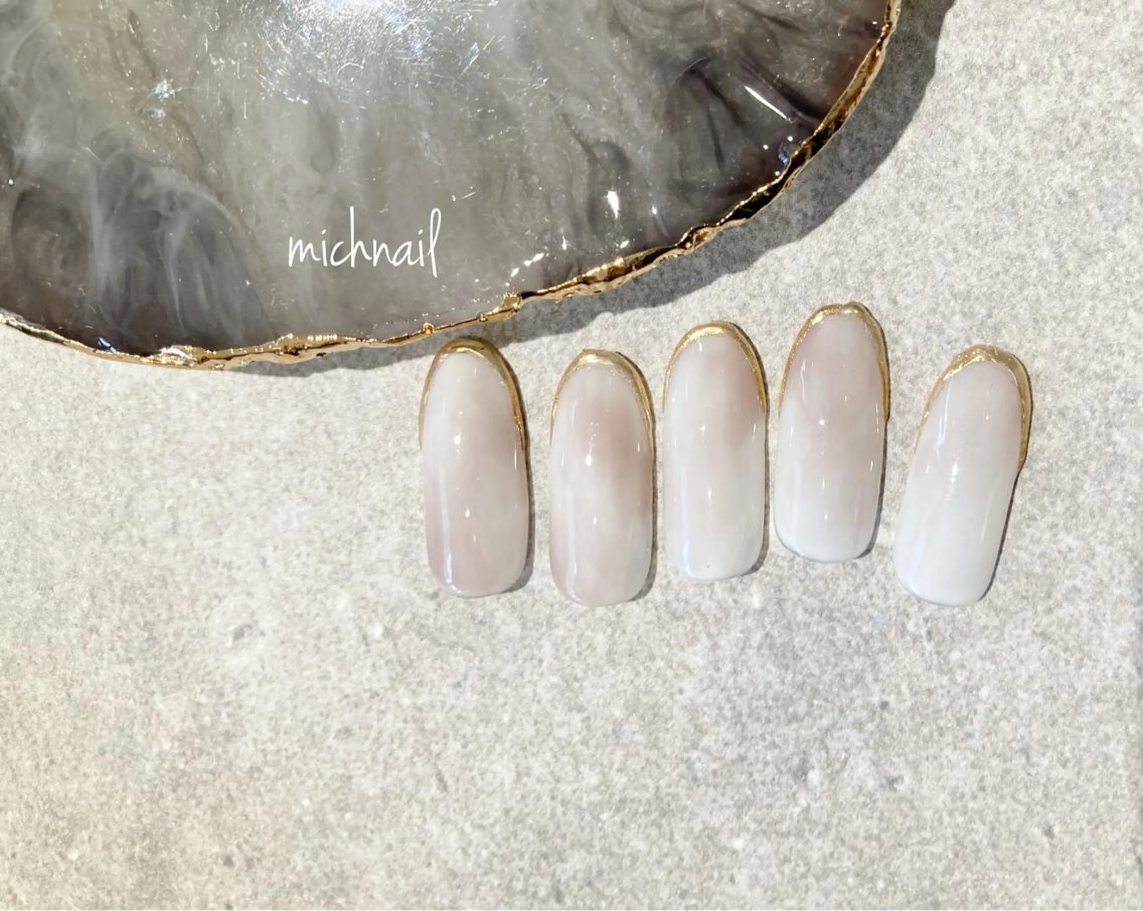 ネイル ニュアンスネイル eni. by michのネイルデザイン