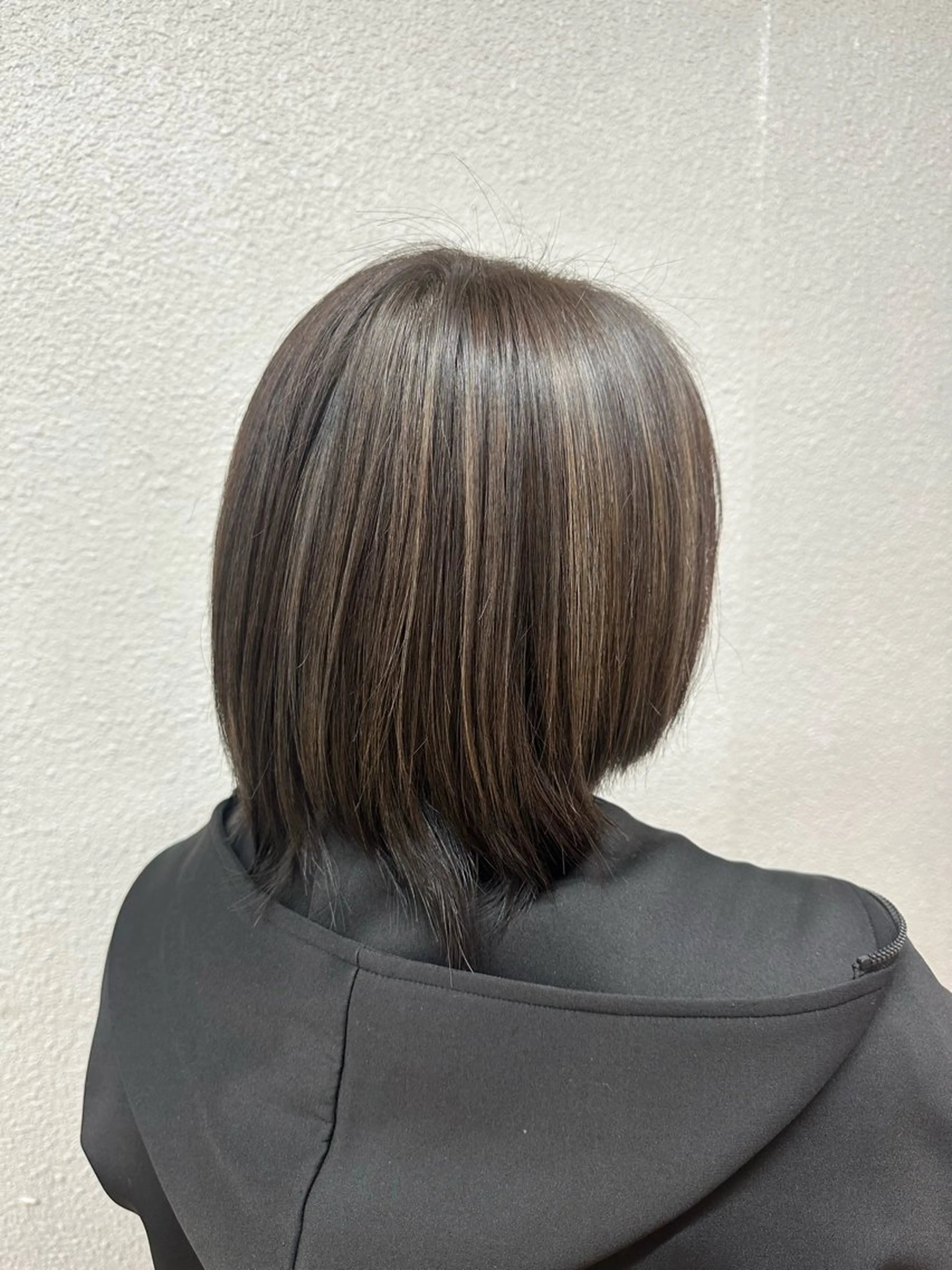 ショート ヘアカラー トリートメント 濱本 樹蘭のヘアスタイル