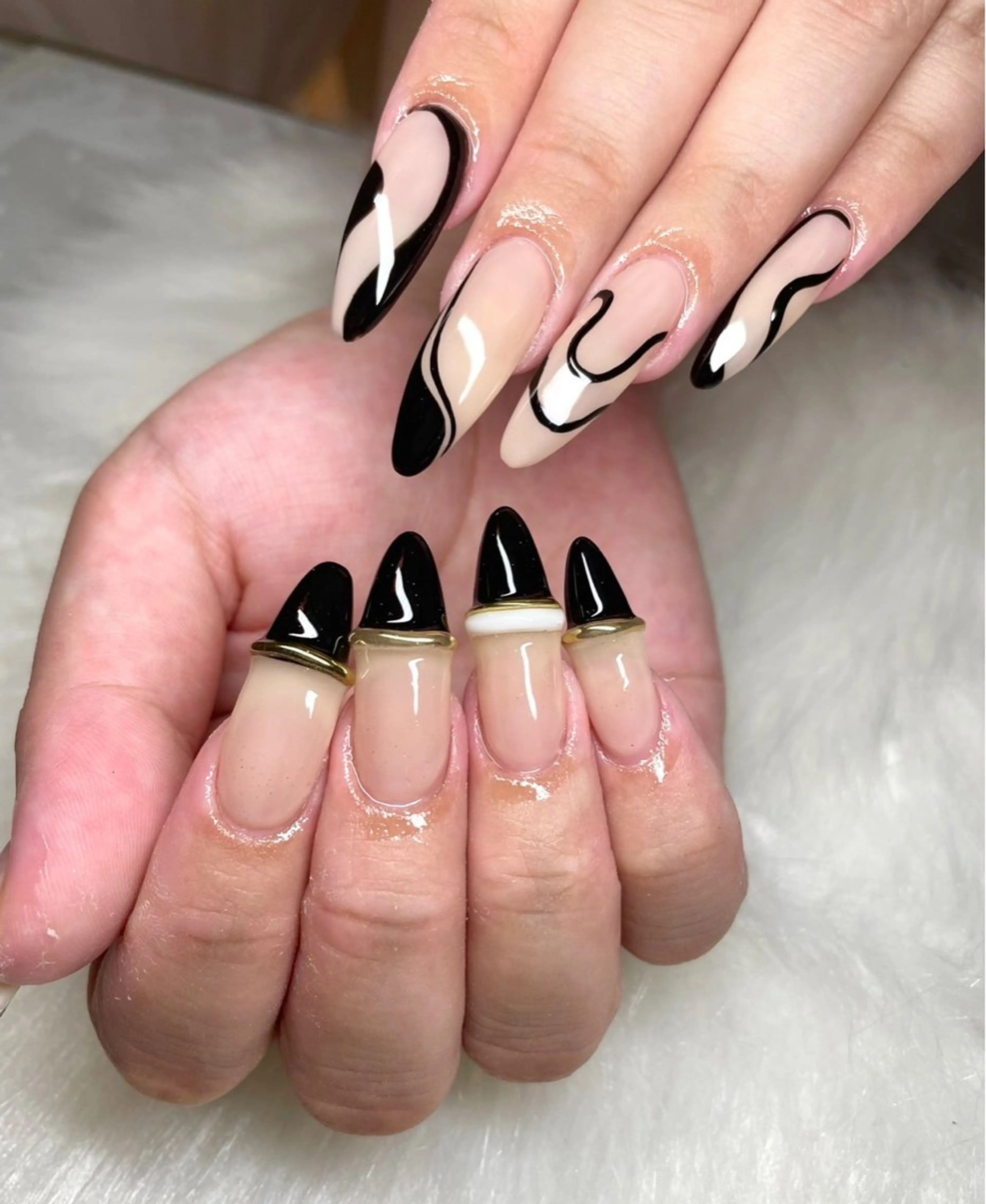 ネイル アートネイル フットネイル フレンチネイル ジェルネイル 韓国ネイル private salon fee所属・nail salon feeゆりかのネイルデザイン
