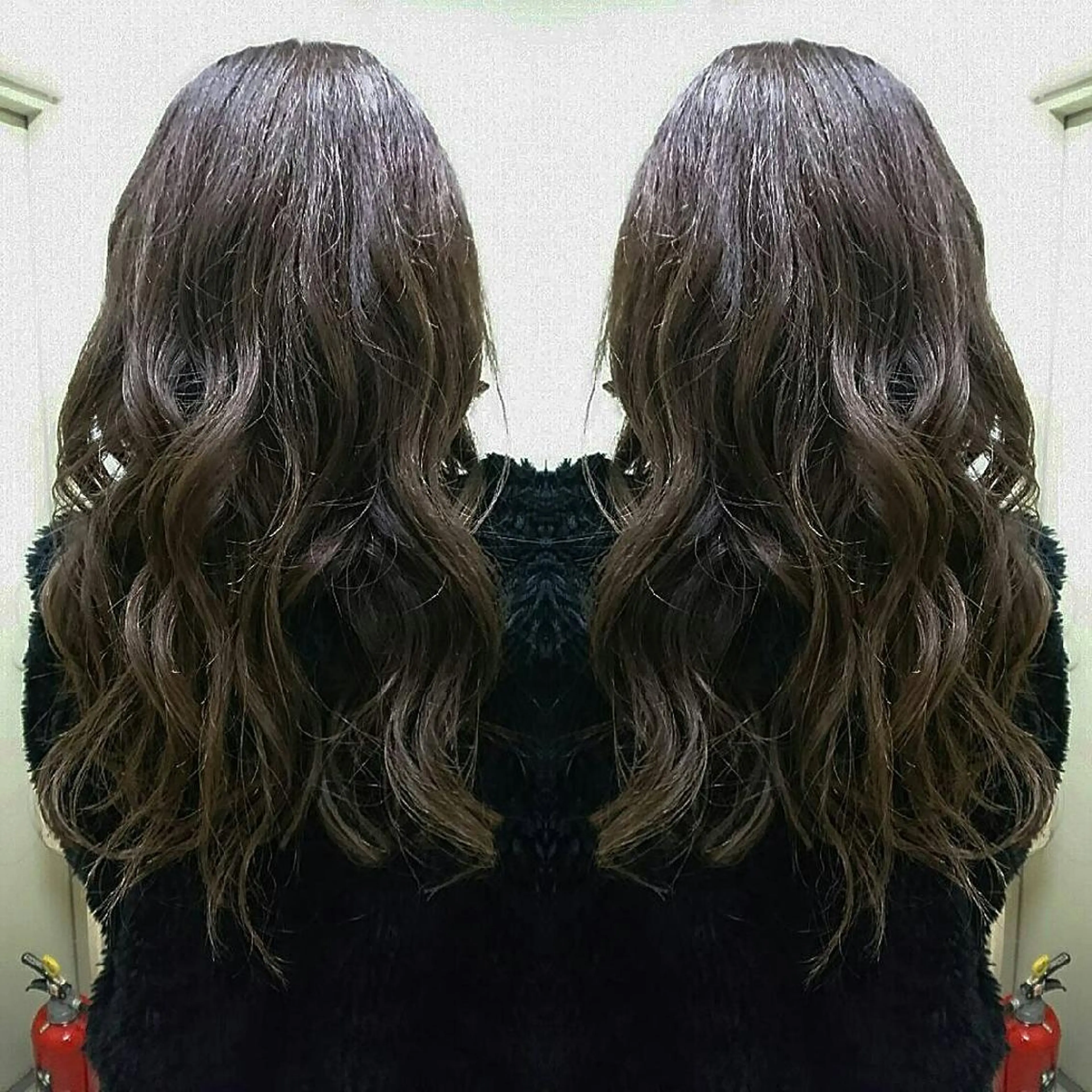 ミディアム カラー グレージュ youres センター南所属・今満 精二のヘアスタイル