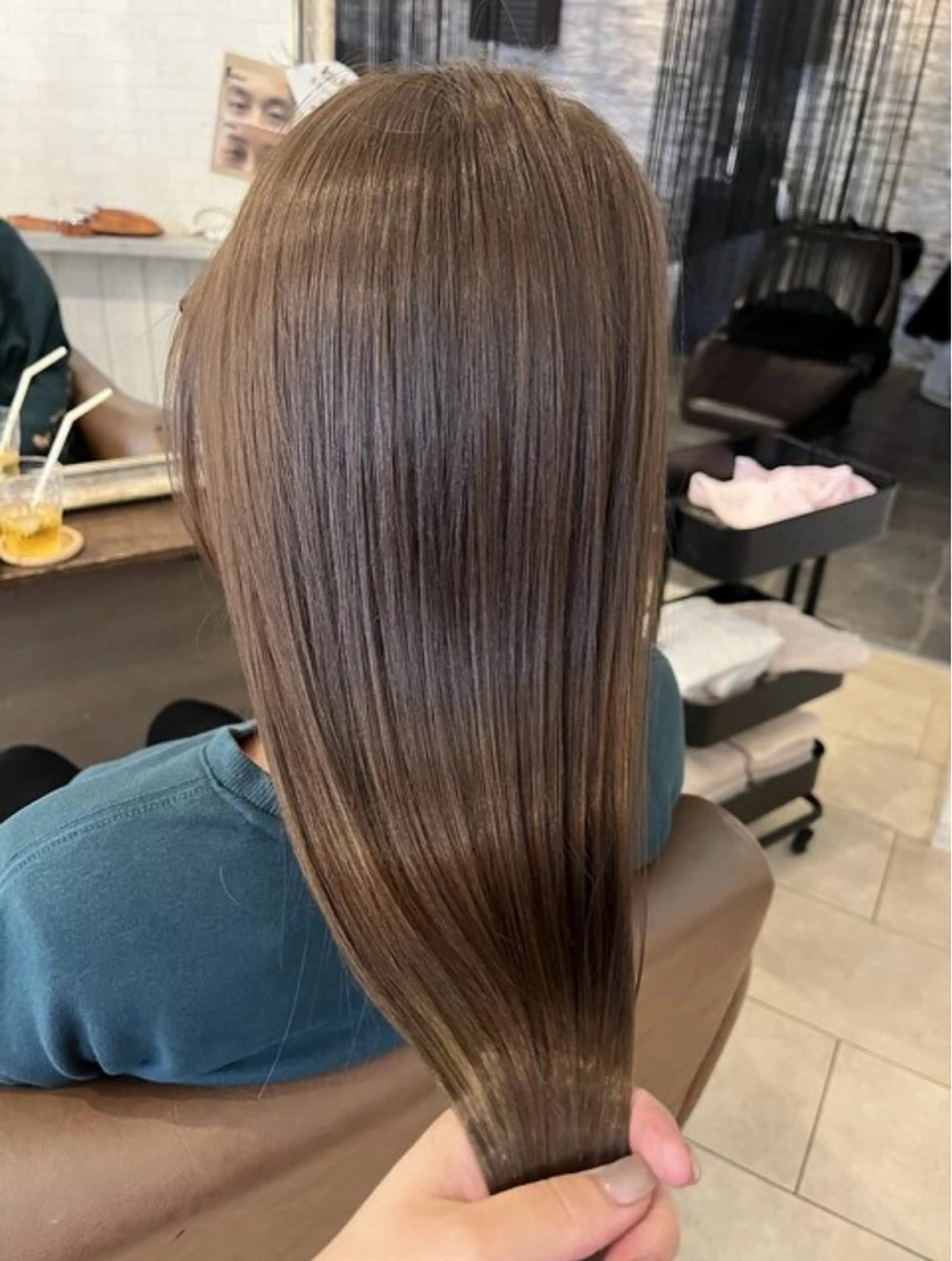 ロング 泉川 みかのヘアスタイル
