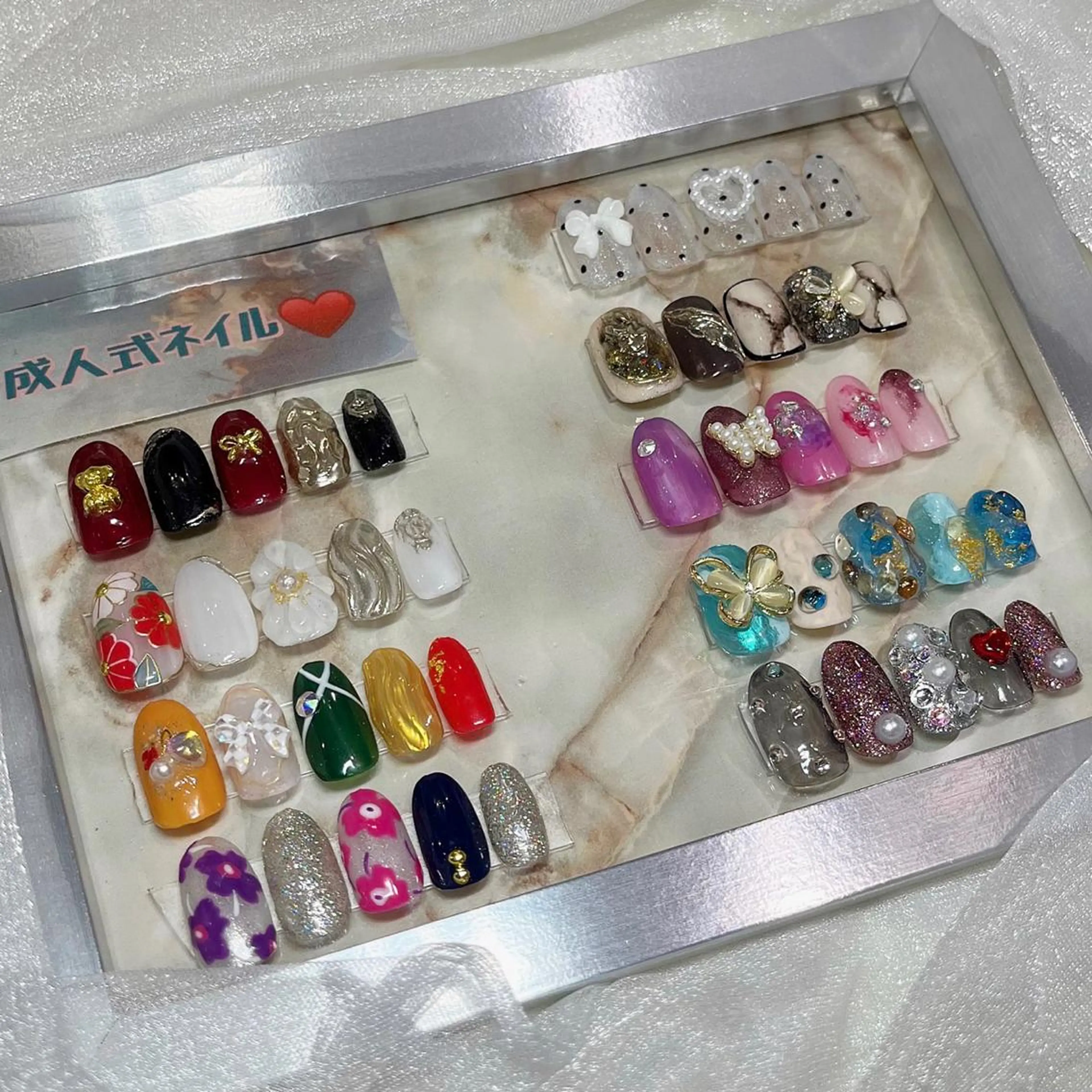 ネイル 成人式 Nail Salon　Ｋのネイルデザイン