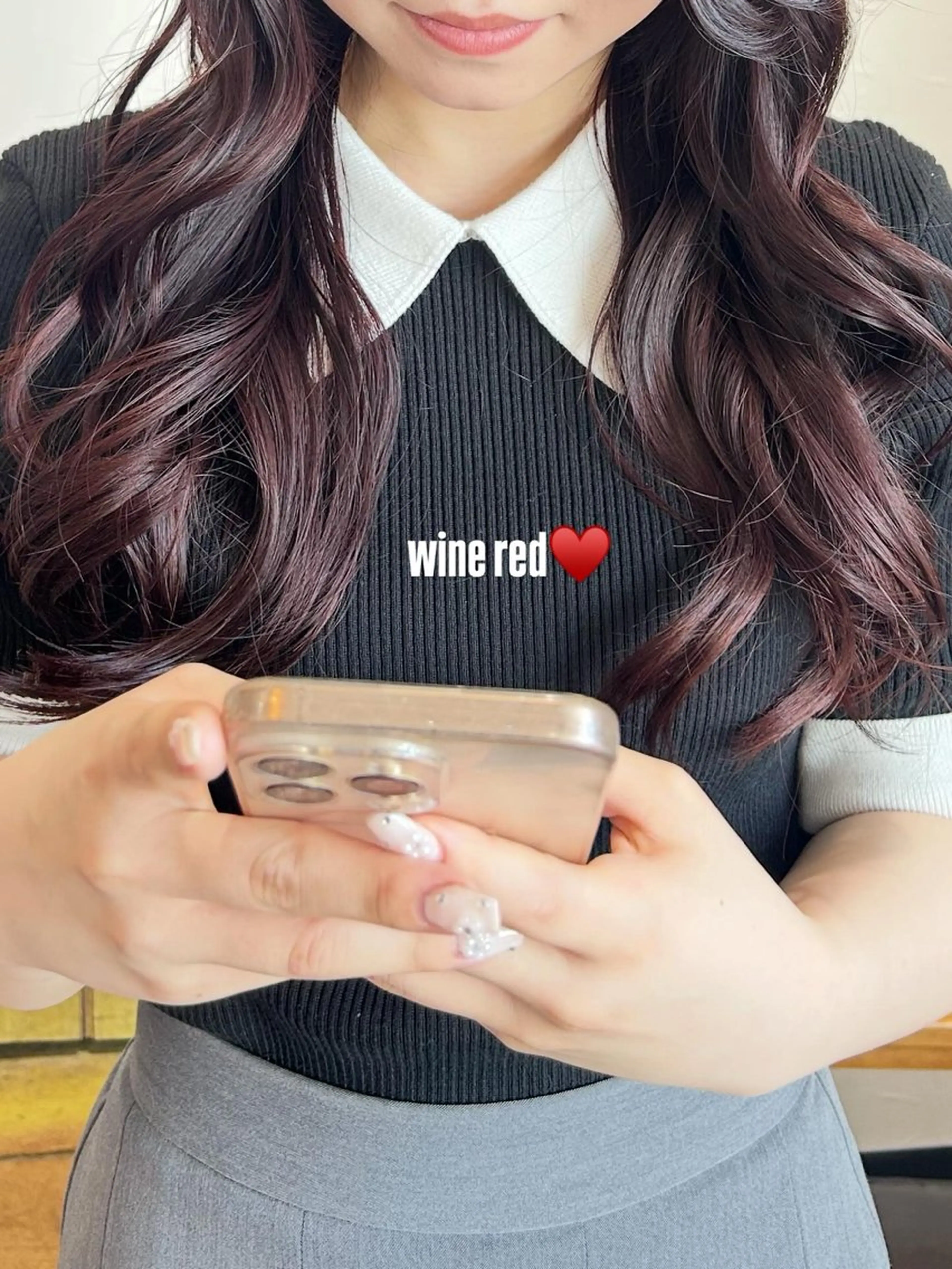 カラー 吉川 杏実のヘアスタイル