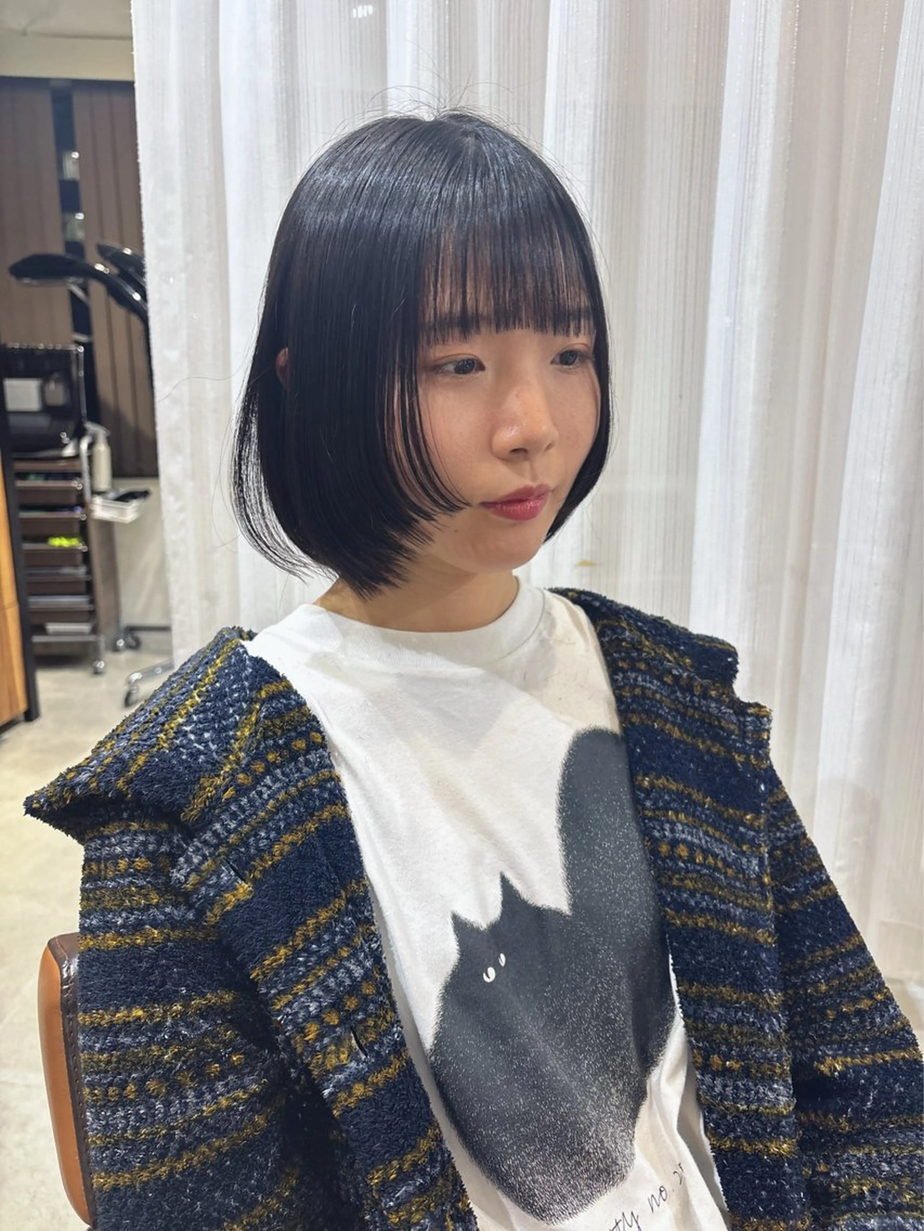 ショート 縮毛矯正*ショートヘ アモデル様募集/奈良のヘアスタイル